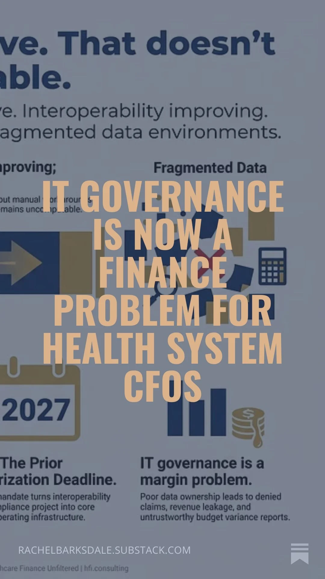 IT Governance Is Now a Finance Problem for Health System CFOs