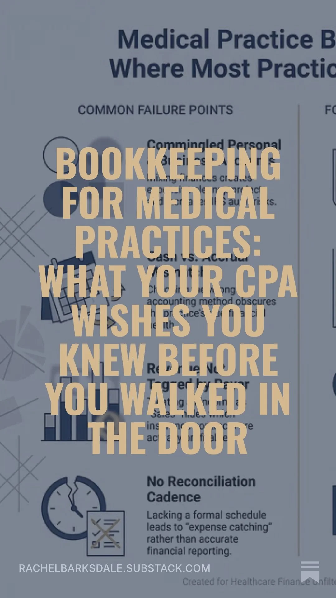 Bookkeeping for Medical Practices: What Your CPA Wishes You Knew Before You Walked In the Door
