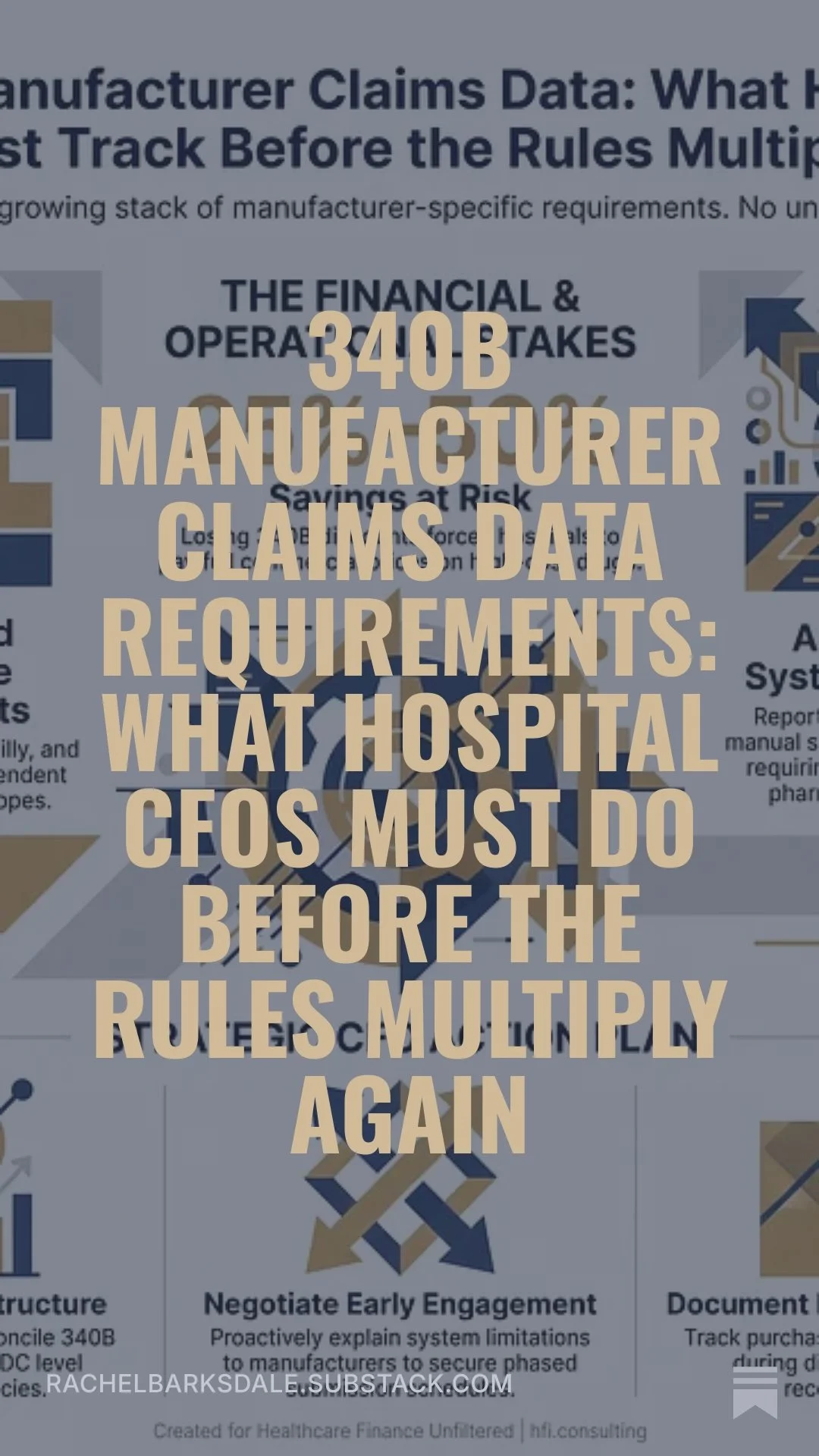 340B Manufacturer Claims Data Requirements: What Hospital CFOs Must Do Before the Rules Multiply Again