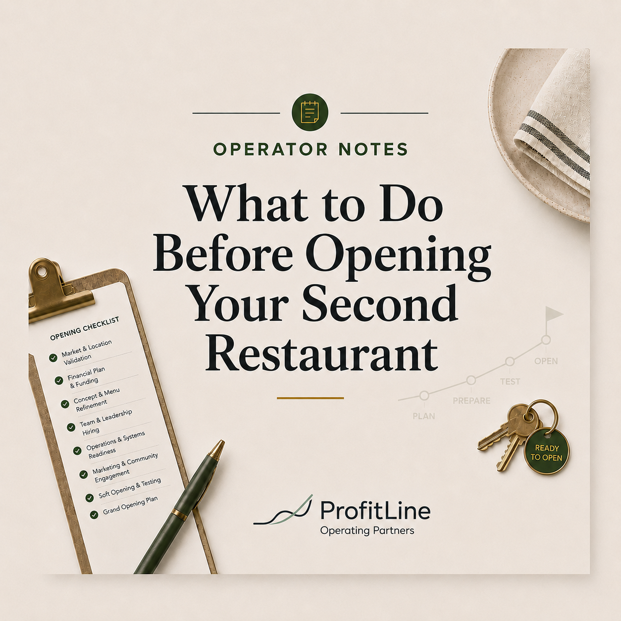 What to Do Before Opening Your Second Restaurant