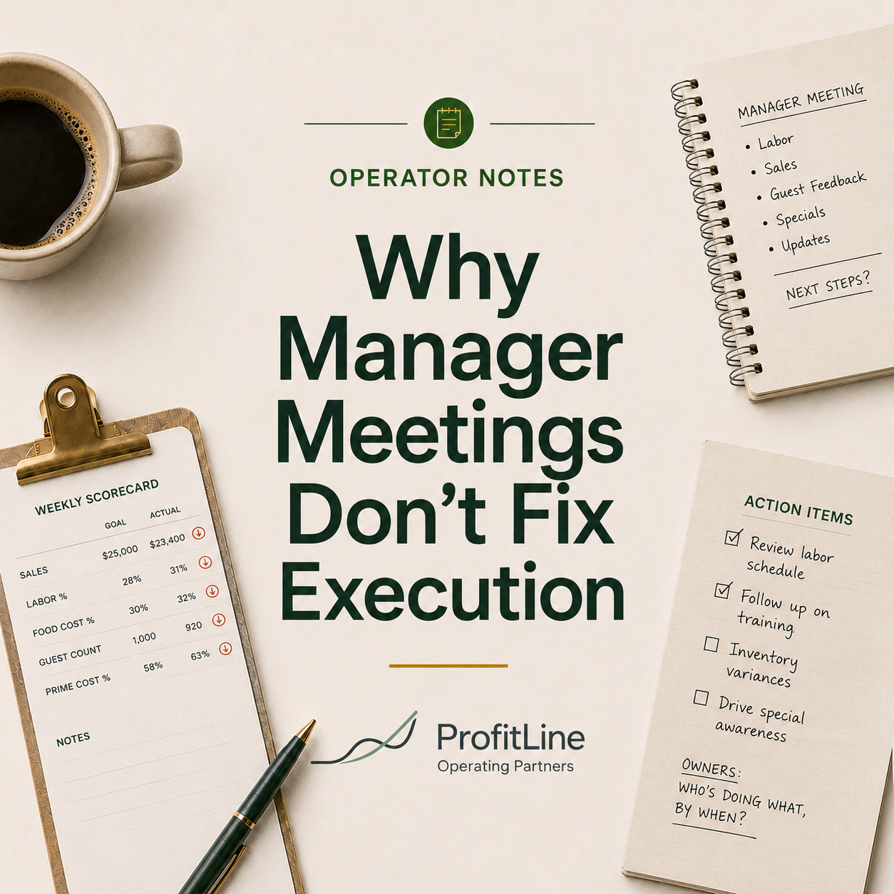 Why Manager Meetings Don’t Fix Execution
