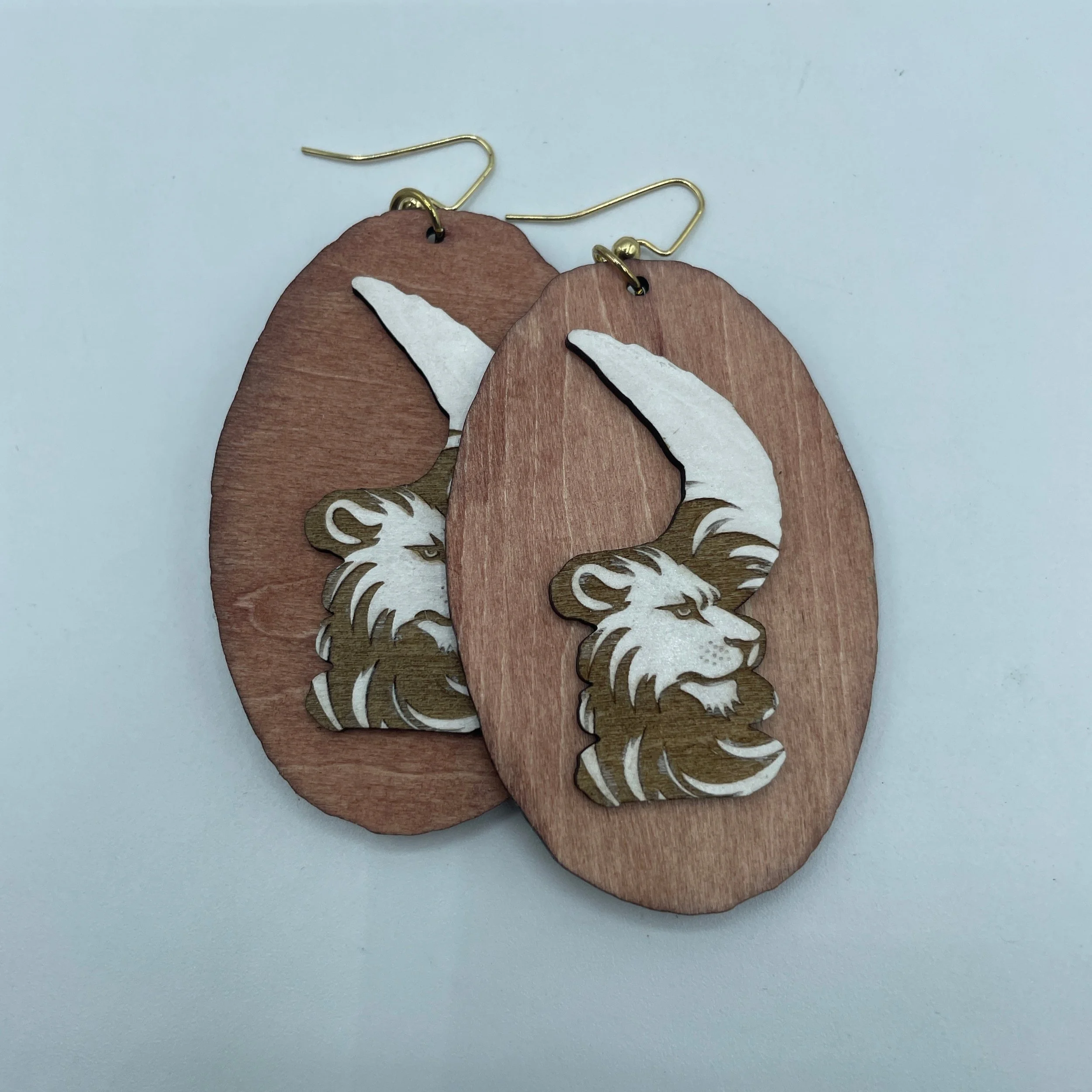 Lion's Akoben Earrings
