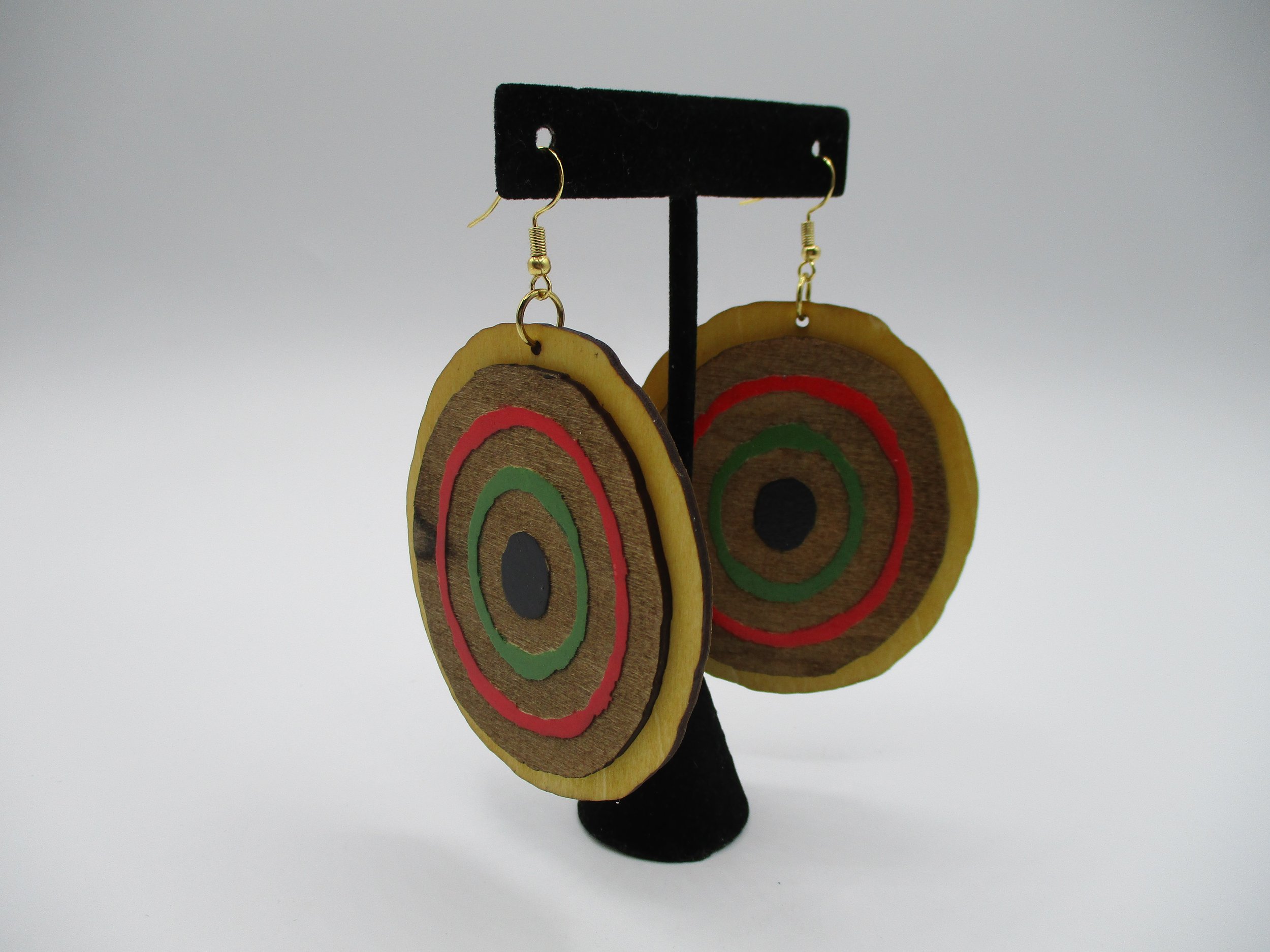 Adinkrahene Band Colors Earrings 1.JPG
