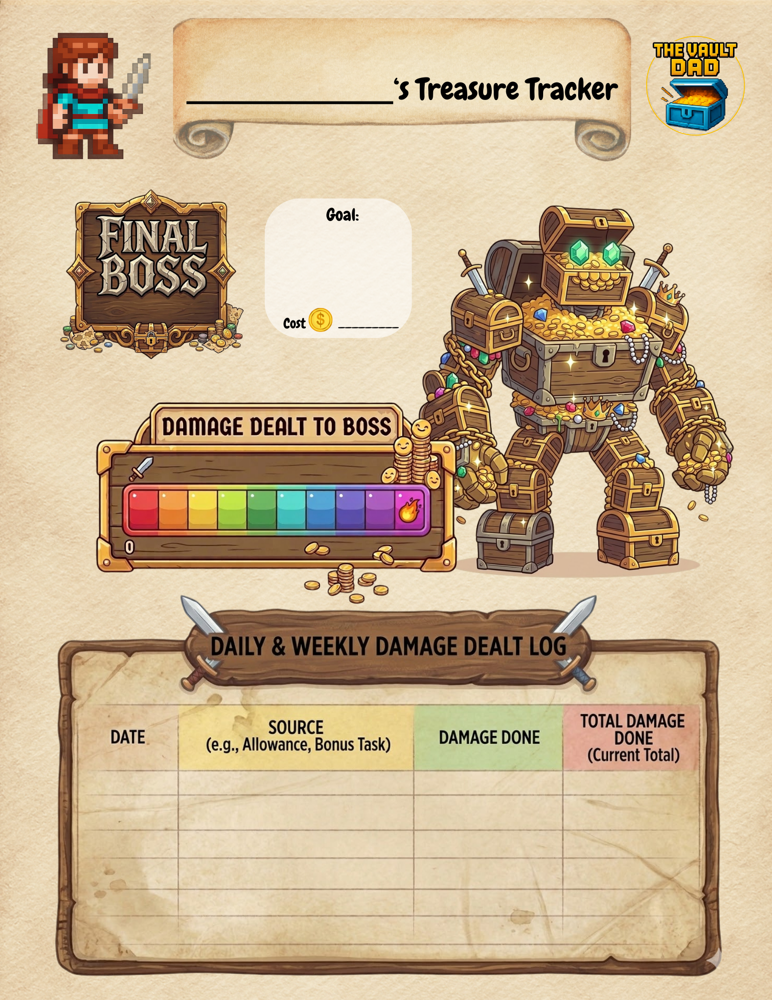 Weekly Quest Tracker (female)