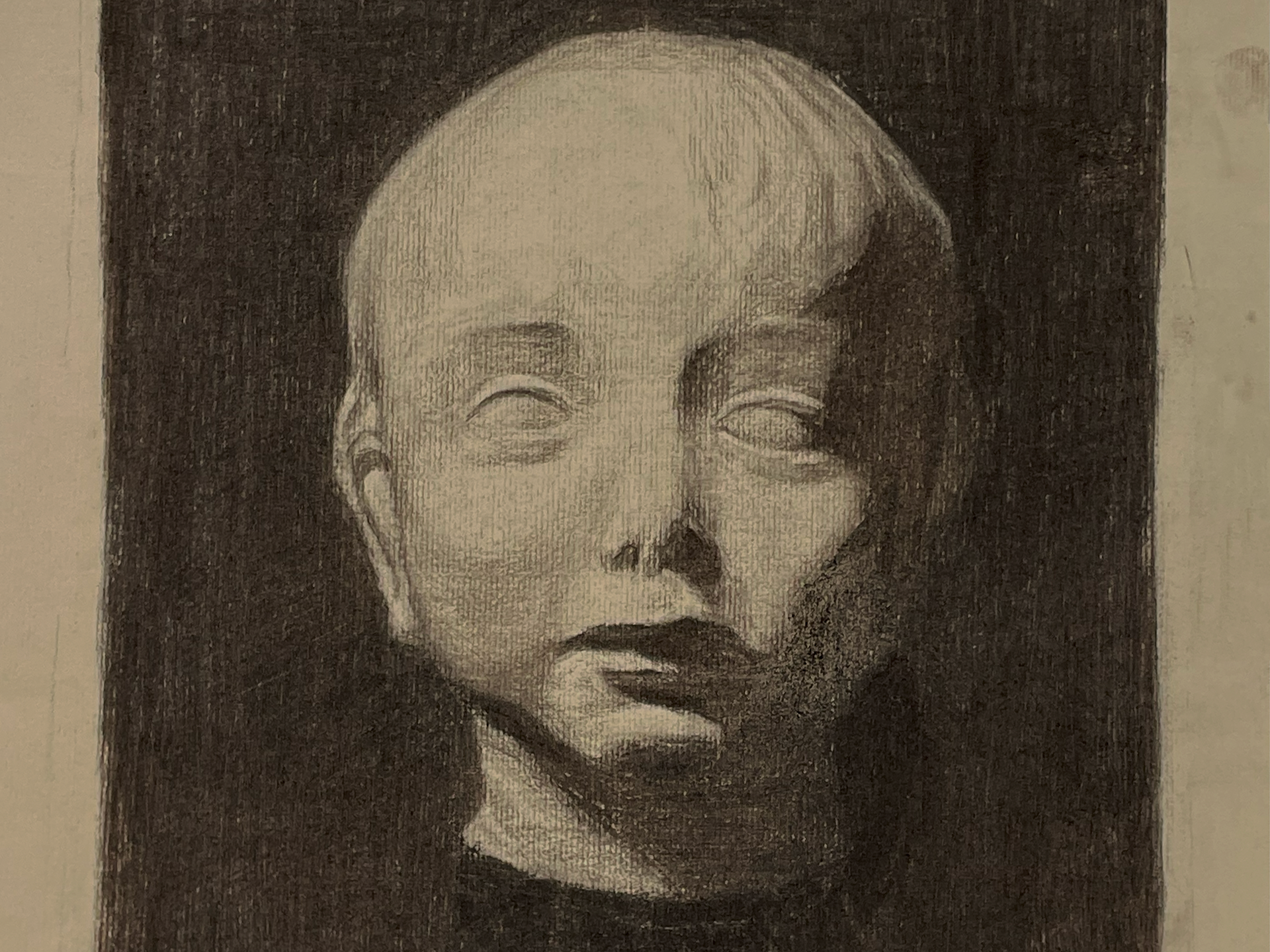 Charcoal Cast Drawing