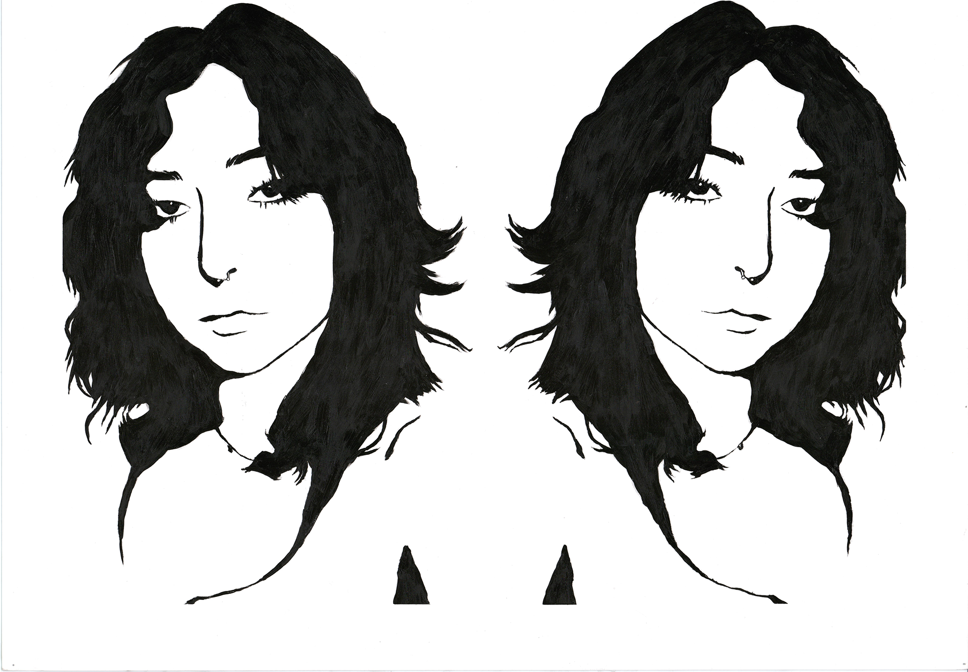 Mirrored Self Portrait