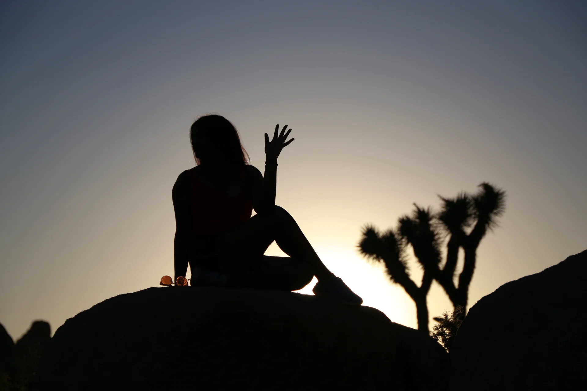 photo of Serita in Joshua Tree National Park