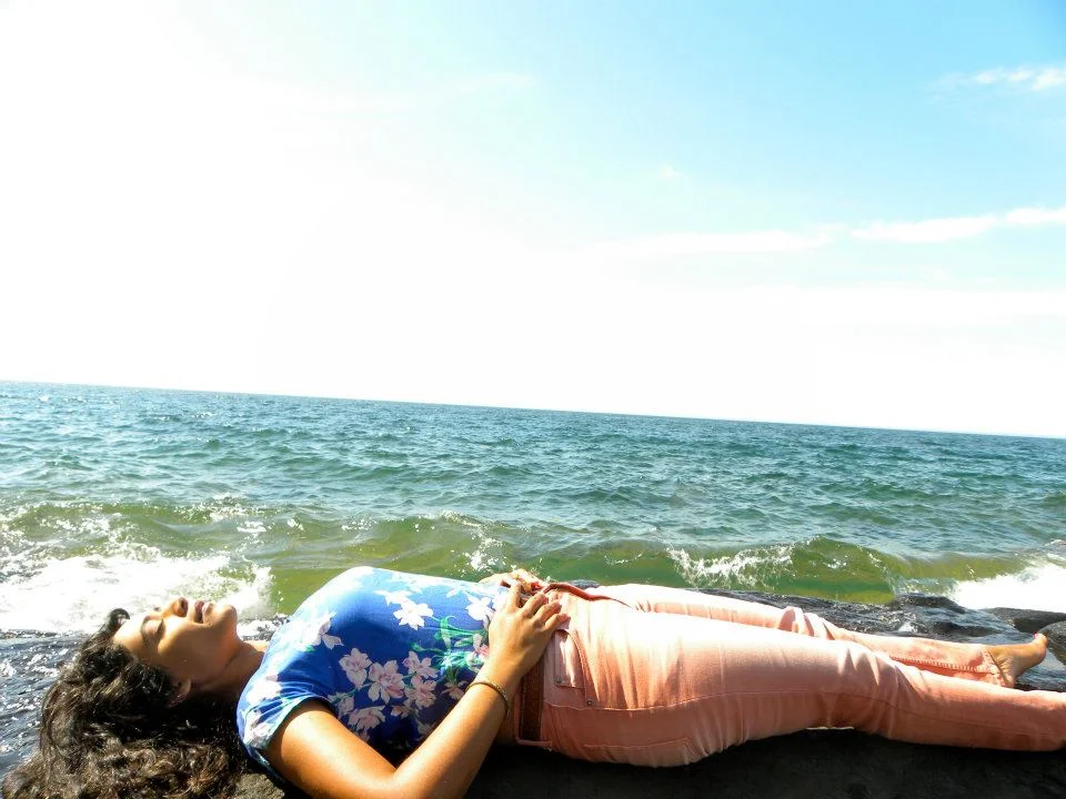 Nidra on the North Shore. Photo by Serita