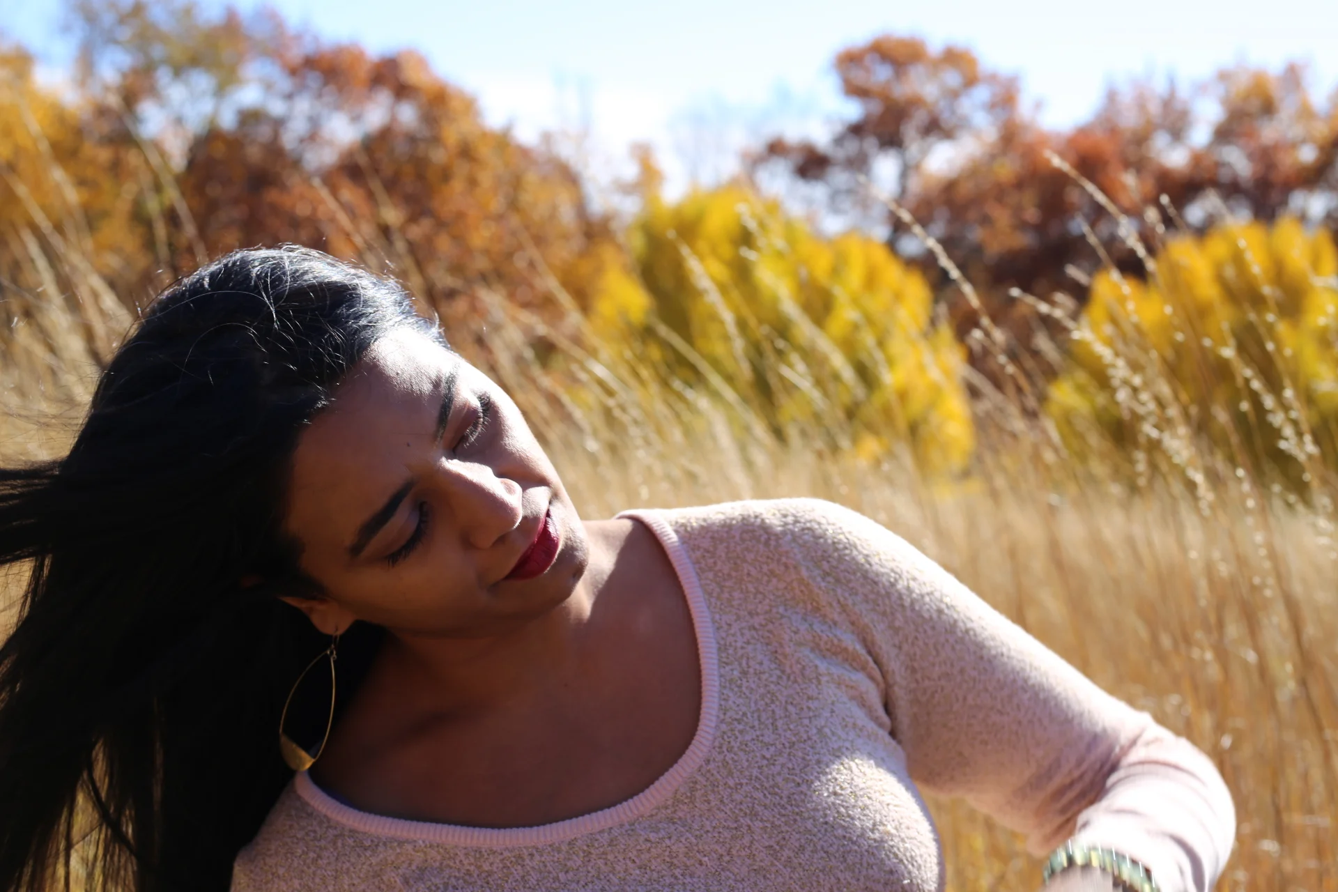 self portrait, Arboretum 2017