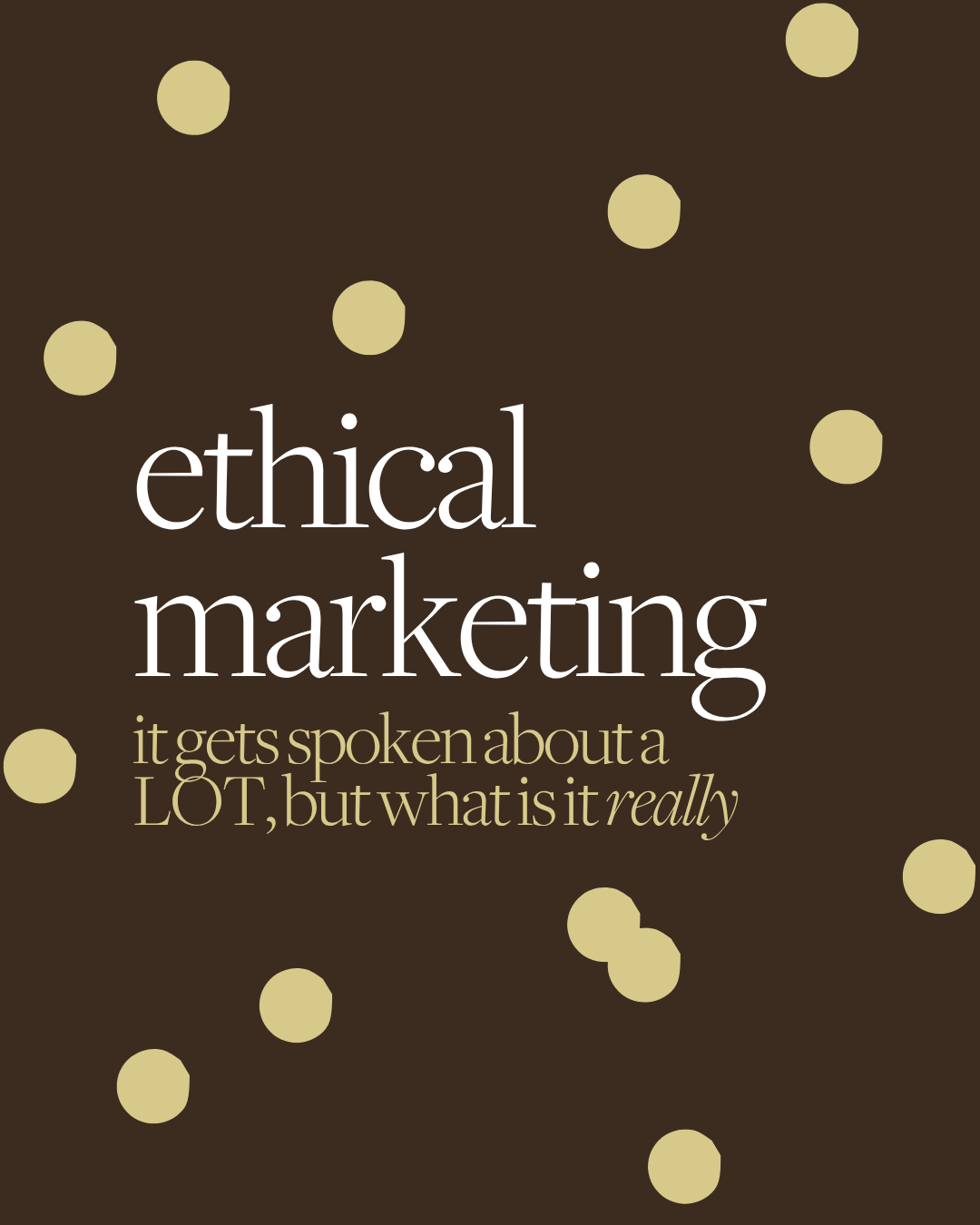What Does Ethical Marketing Actually Mean? (A Practical Guide for Small Brands)