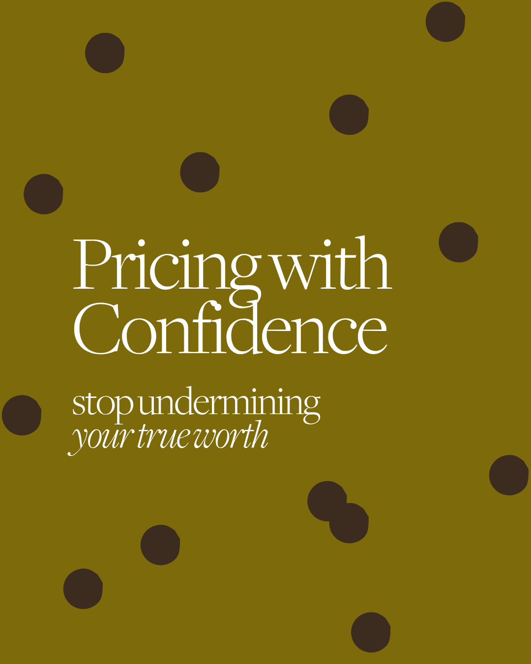 How to Price Your Services Confidently as a Creative Founder
