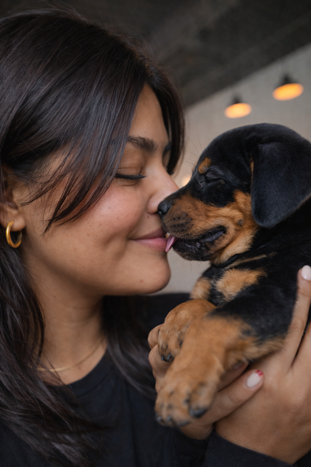 Geometric drawing of an outline square with sections divided by vertical, horizontal, and diagonal lines.