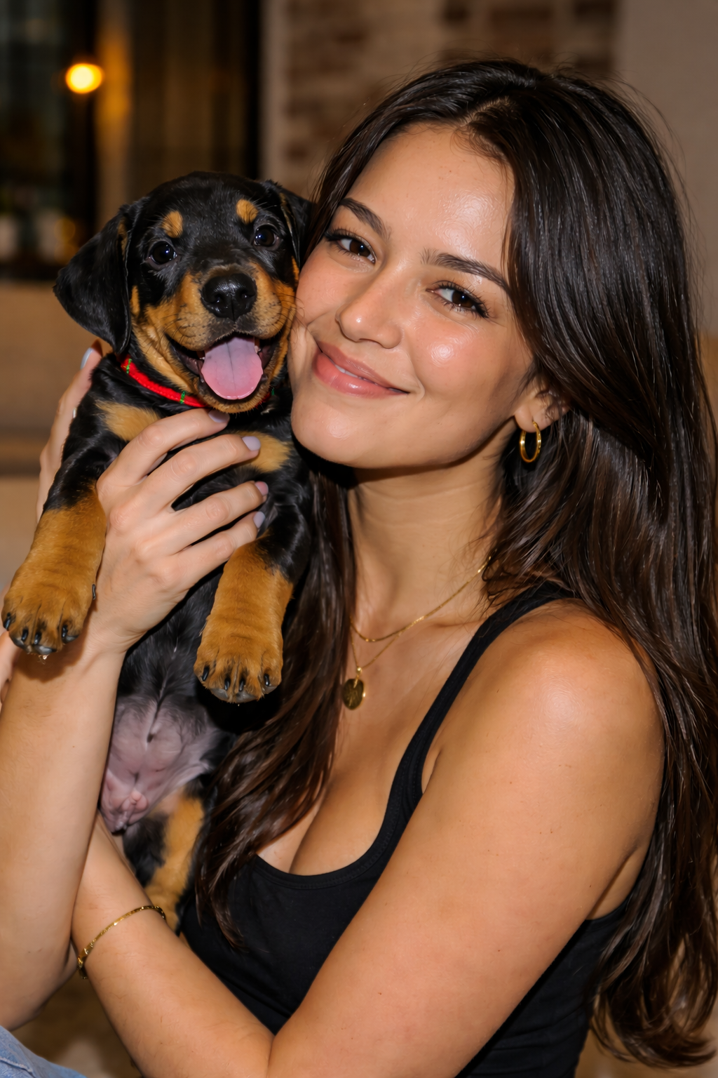 Geometric drawing of an outline square with sections divided by vertical, horizontal, and half circle lines.