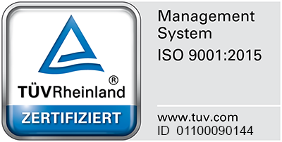 TÜV ISO 9001 Zertifizierung WERK28