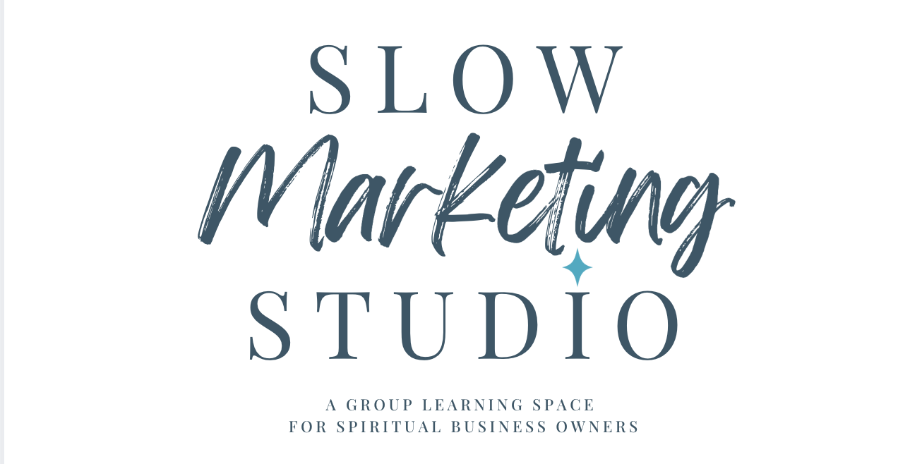 slow marketing studio for creators