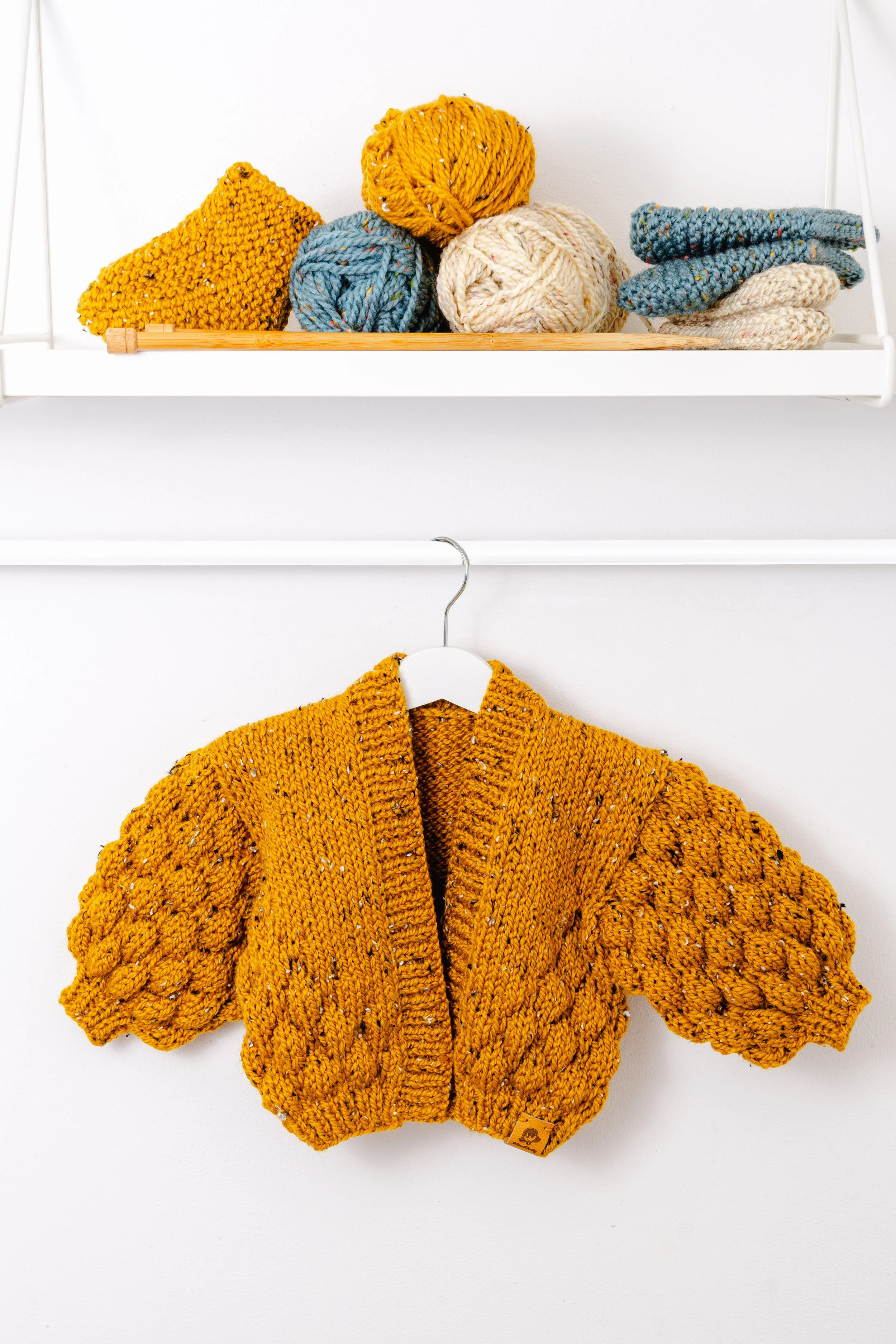 The Isla Cardigan - Yellow