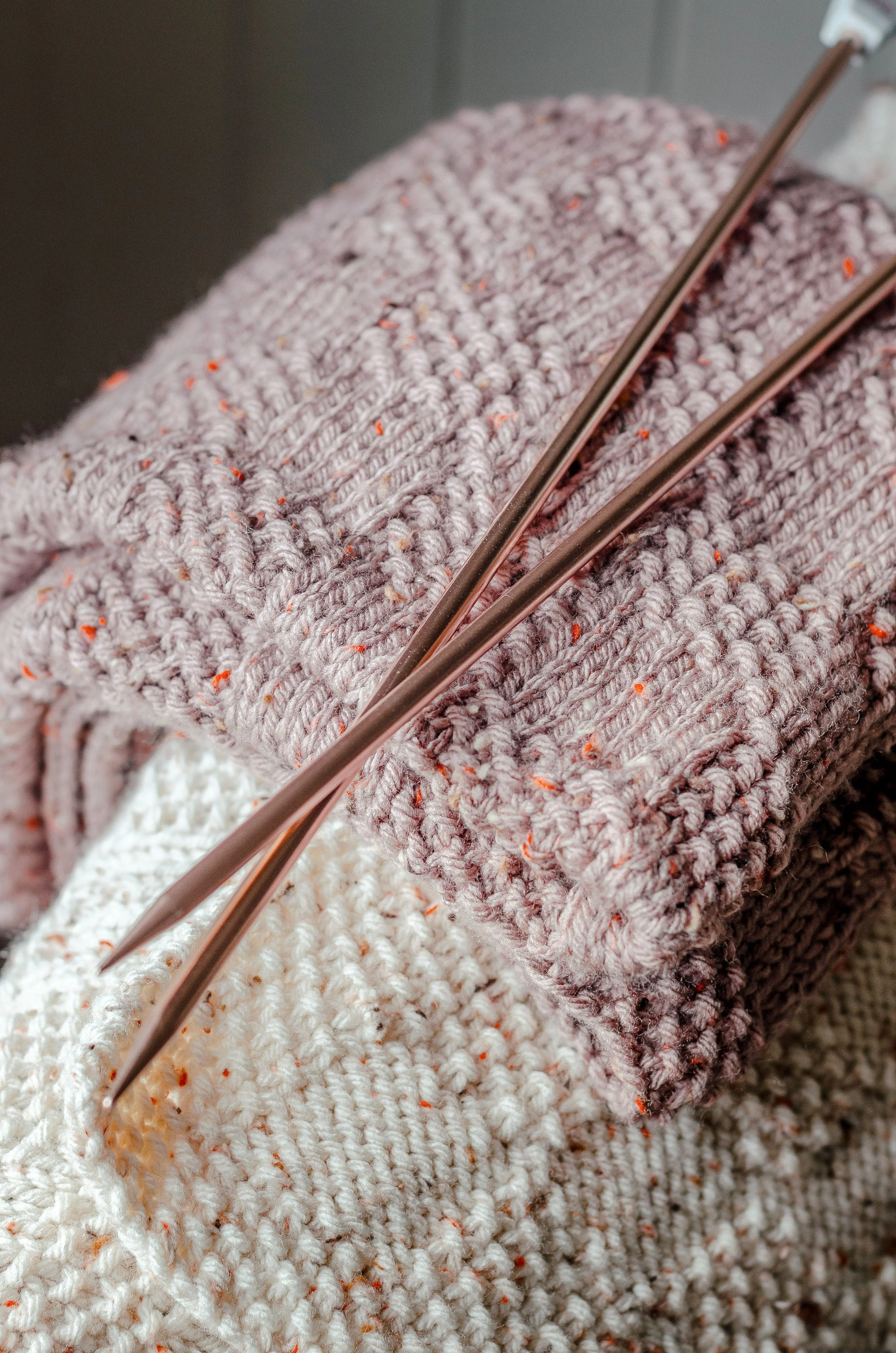 Patch of Comfort Baby Blanket - KNITTING KIT - BEGINNER