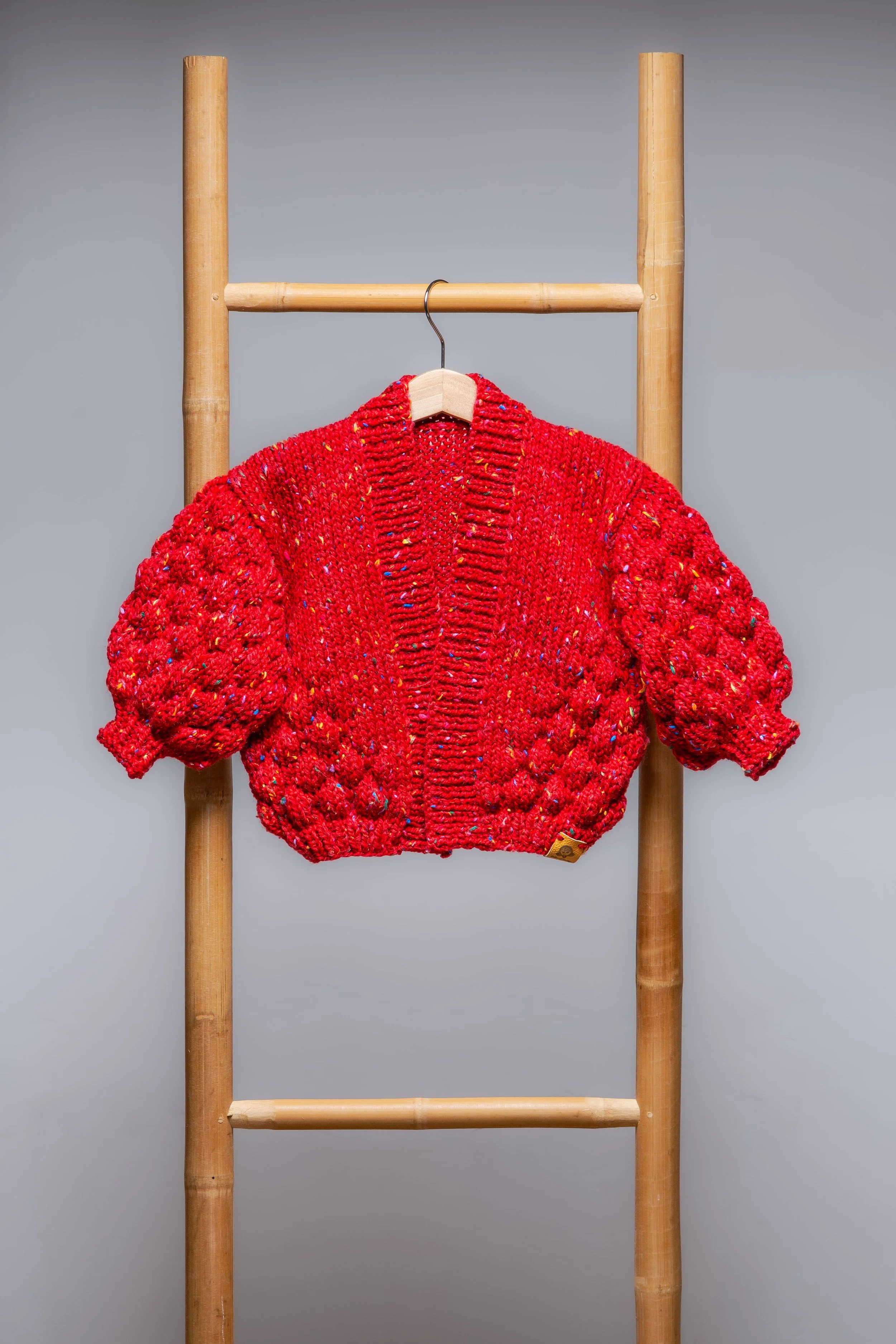 The Isla Cardigan - Red