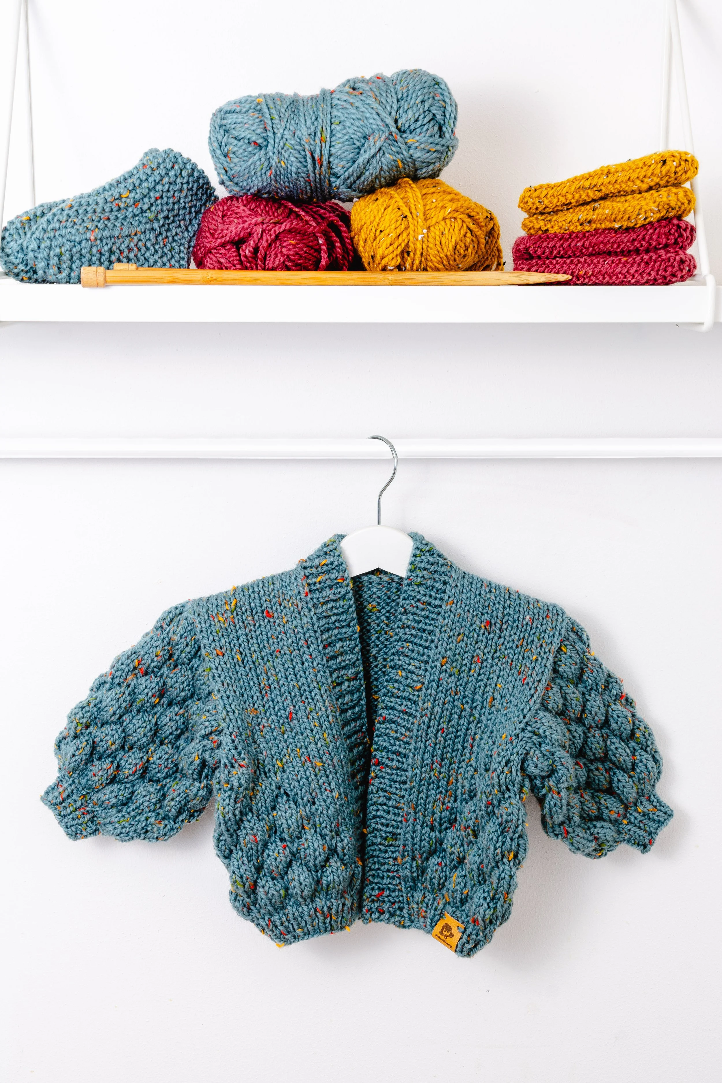 The Isla Cardigan - Blue