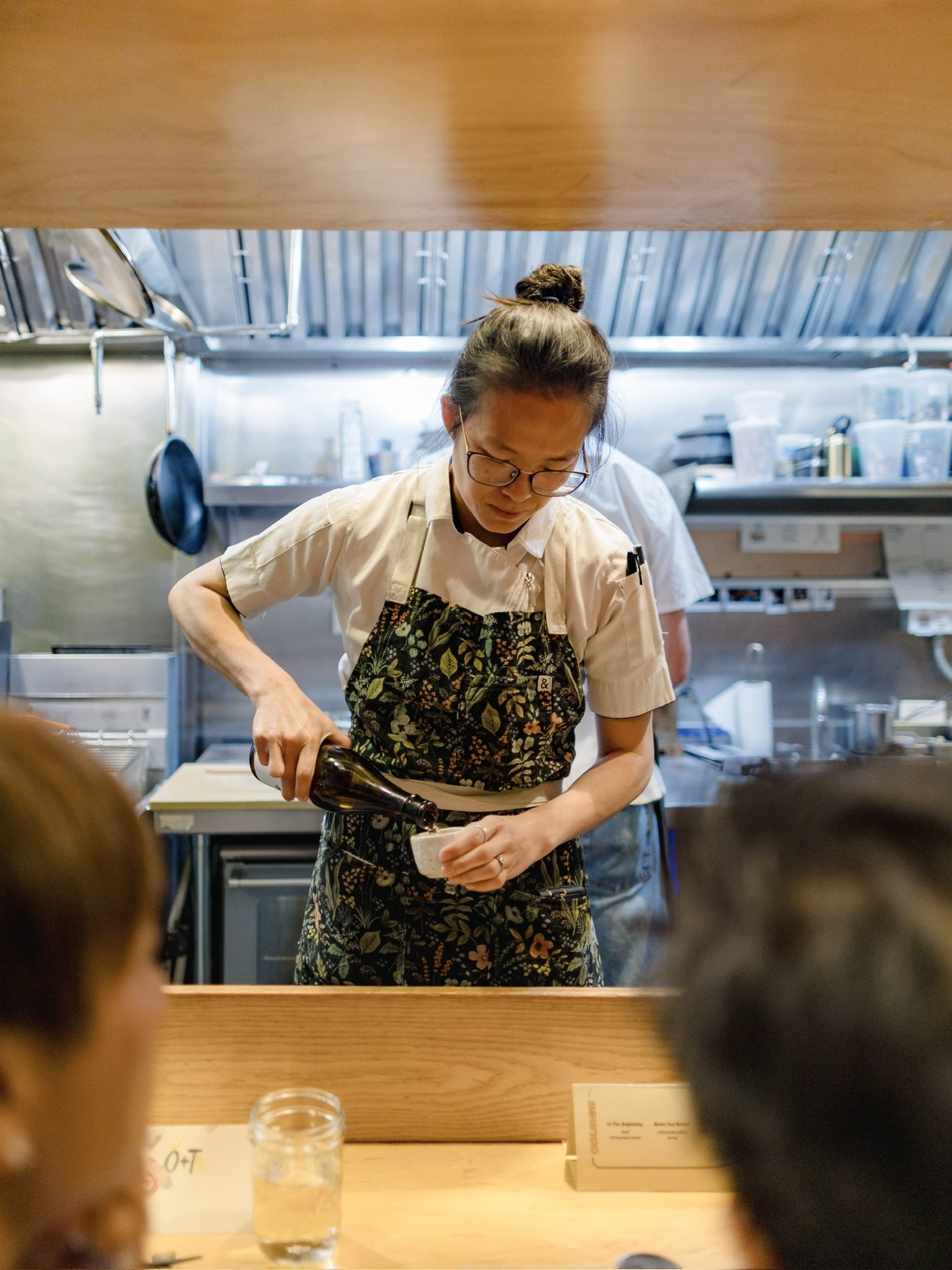Chef Gizela Ho at the Good Morning 96 x Ox and Tiger collab