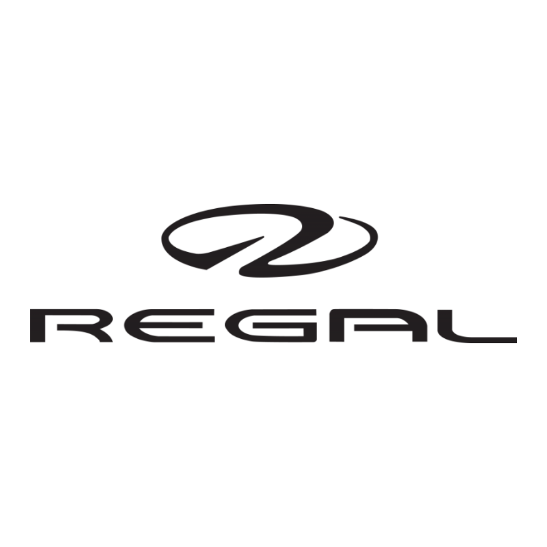 Black and white logo with the number 2 above the word 'REGAL' in stylized font.