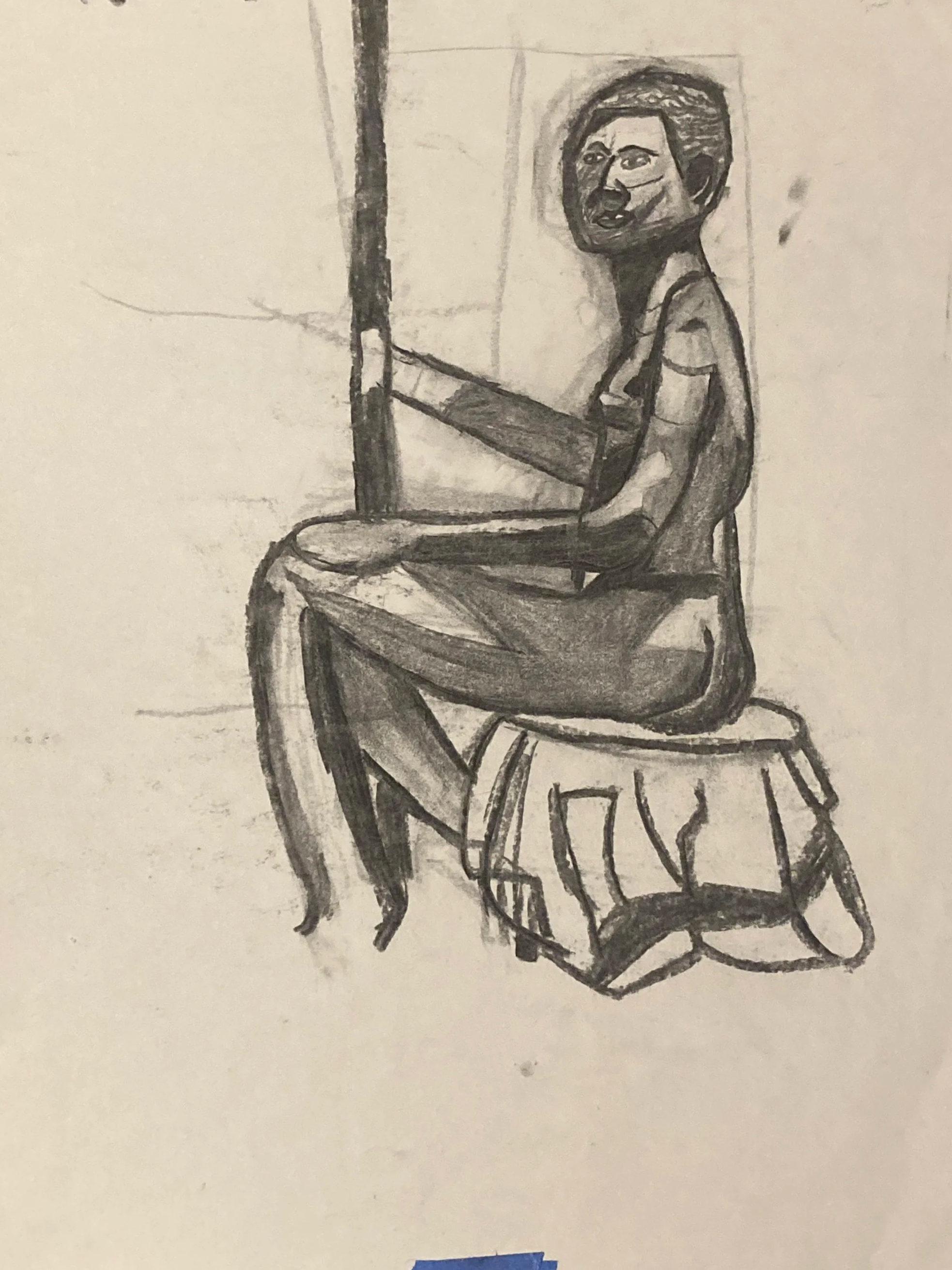 Final Figure Study Charcoal 2024