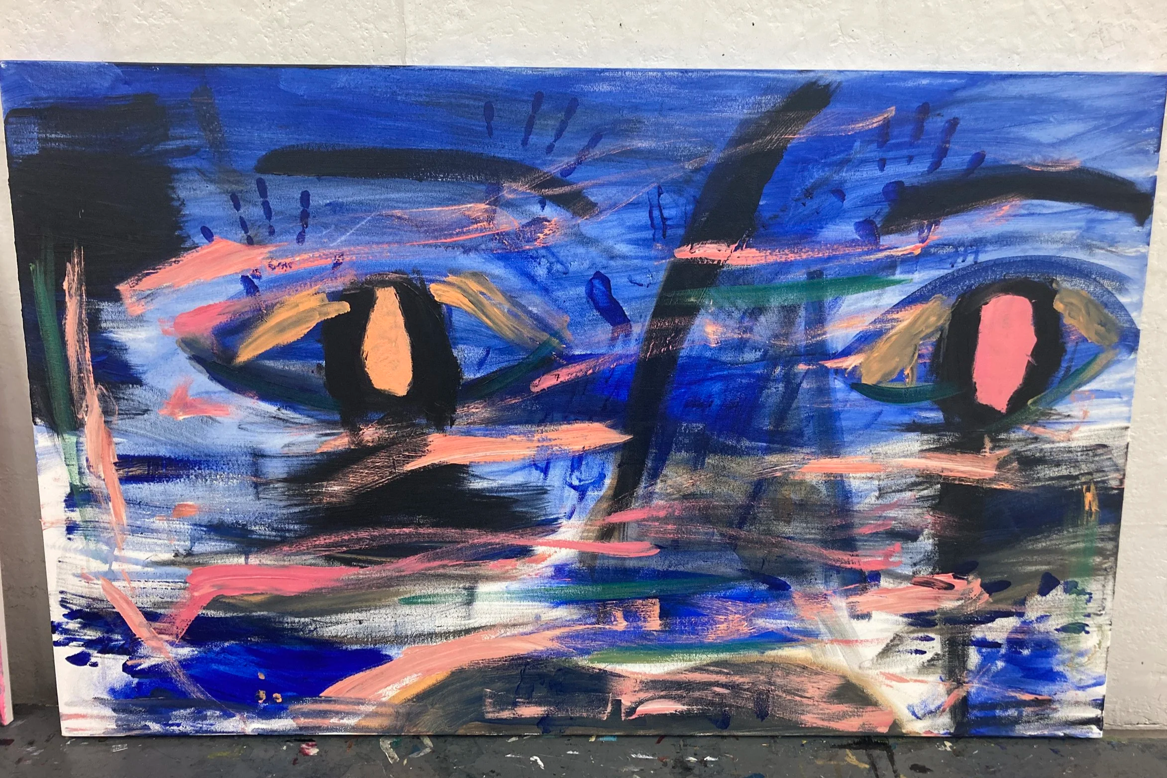All I Could See Was The End acrylic 2024