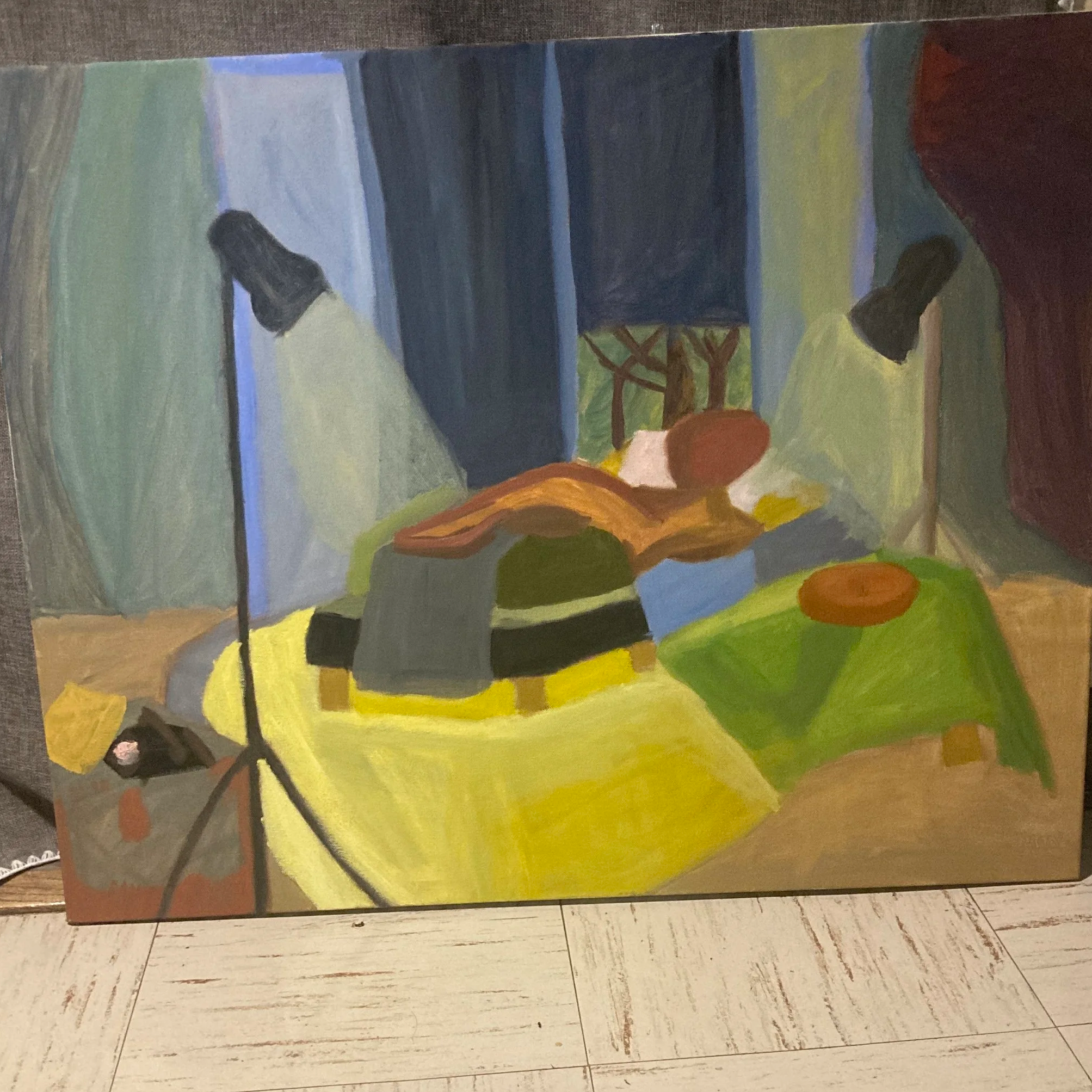 Figure oil study 2 Oil 2025