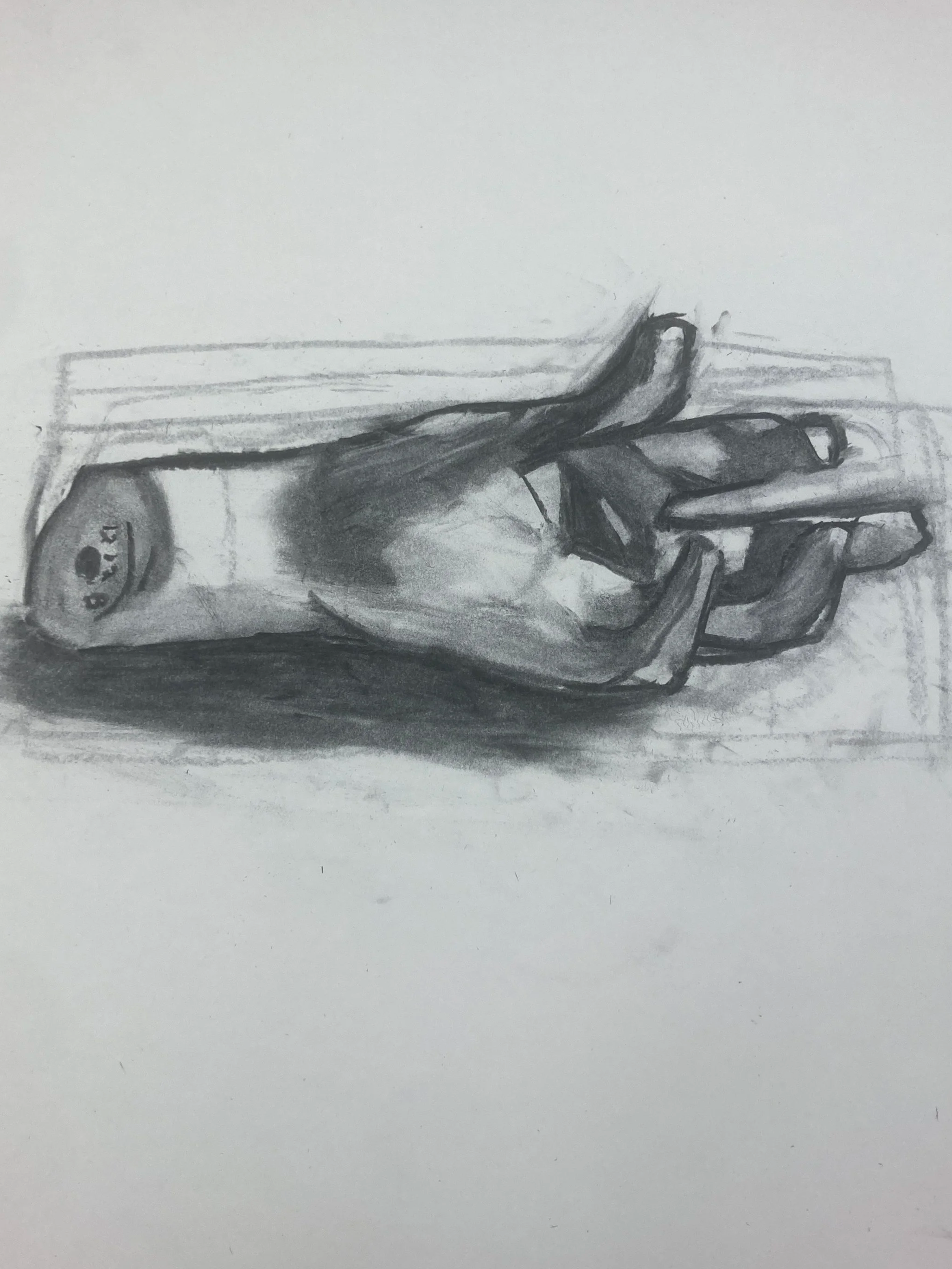 Hand Figure Drawing Class Charcoal 2025
