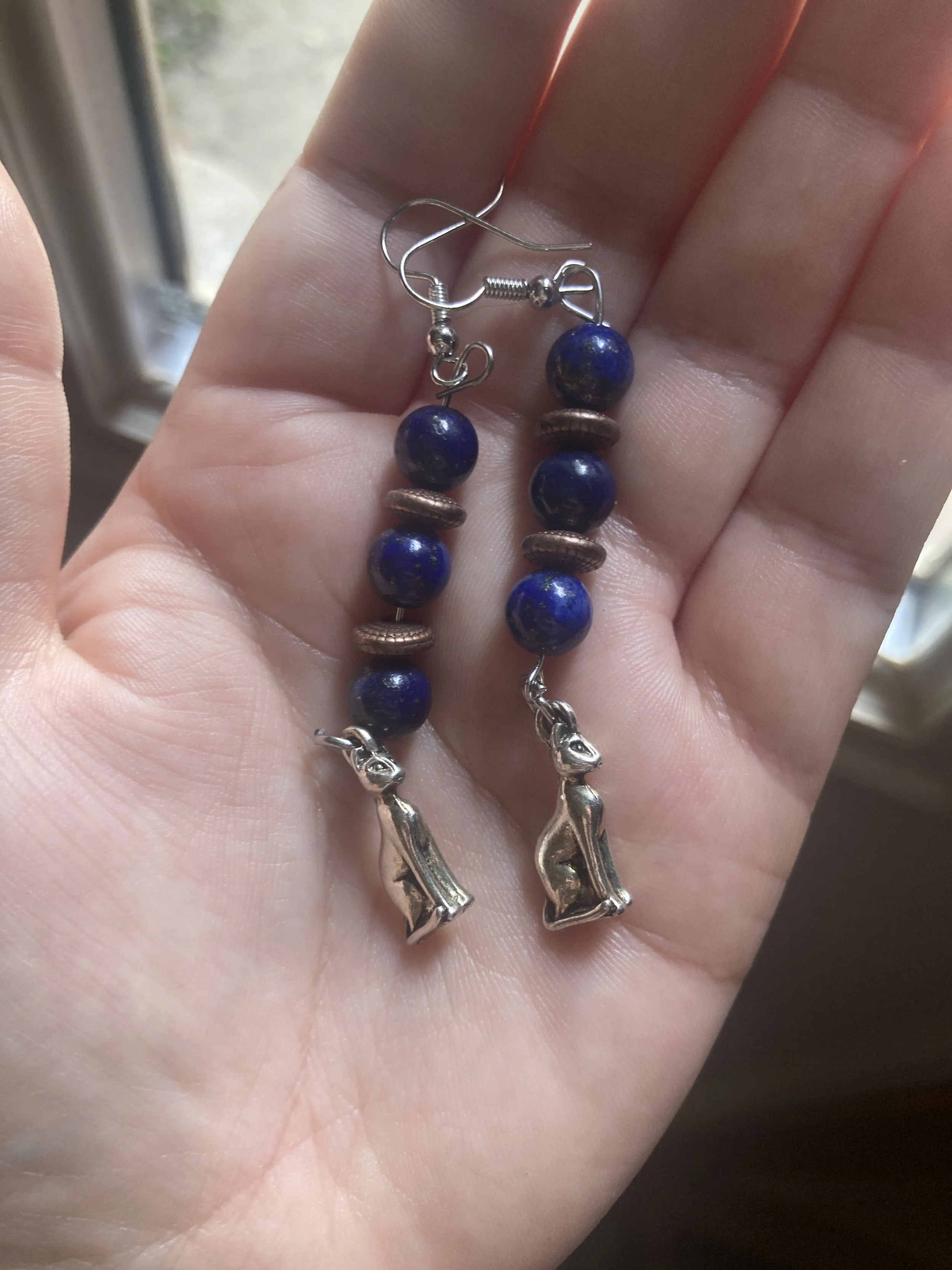 Bastet Earrings
