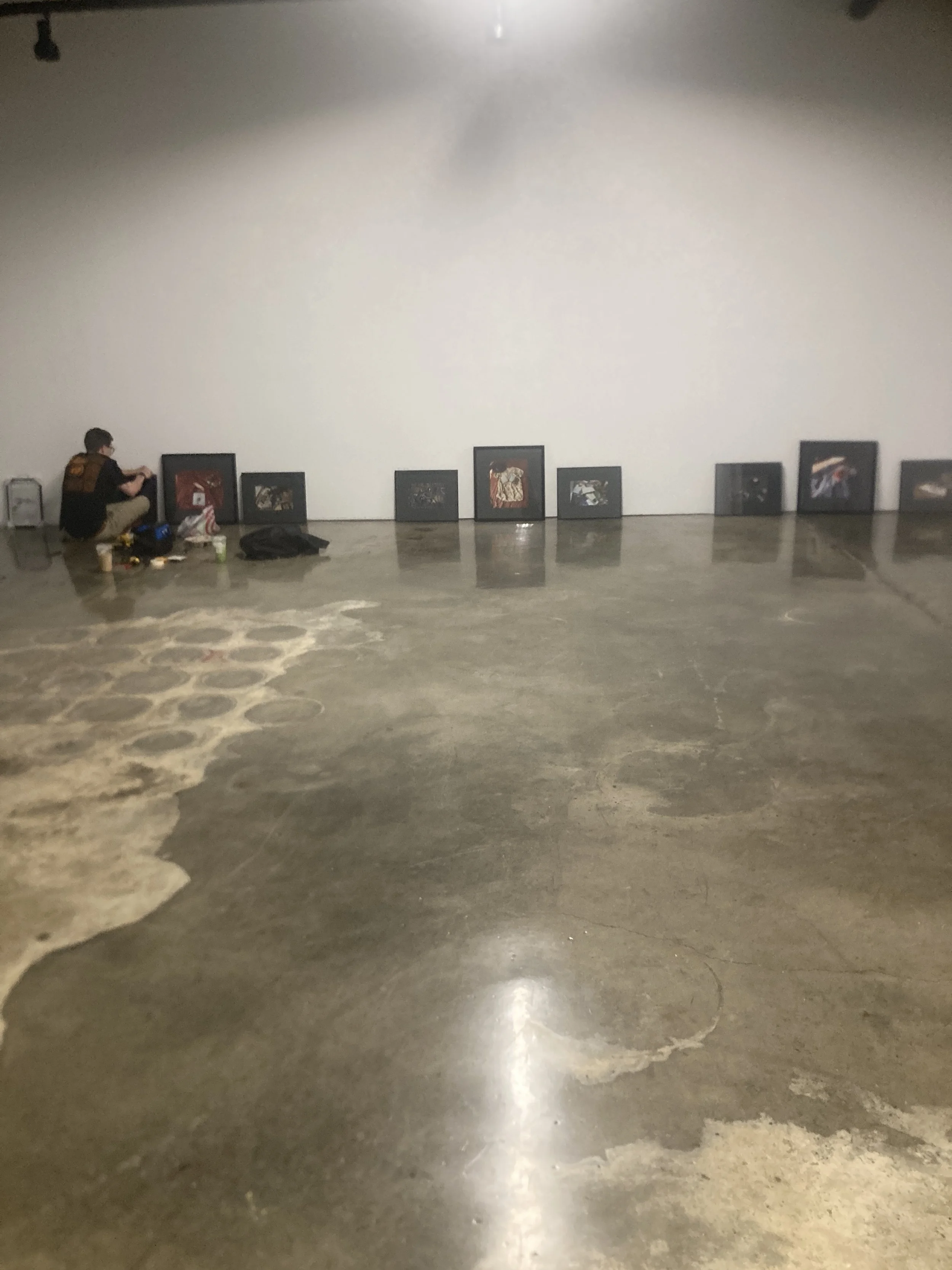 Setting up show in gallery 2025