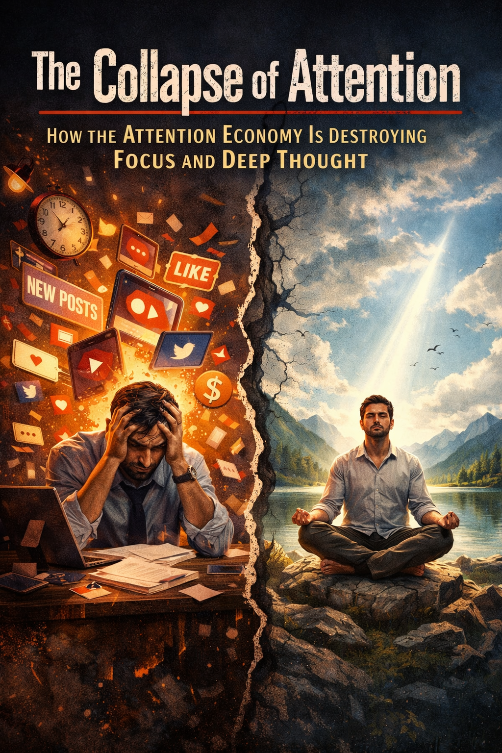 Why Our Attention Is Collapsing and What Depth Really Requires