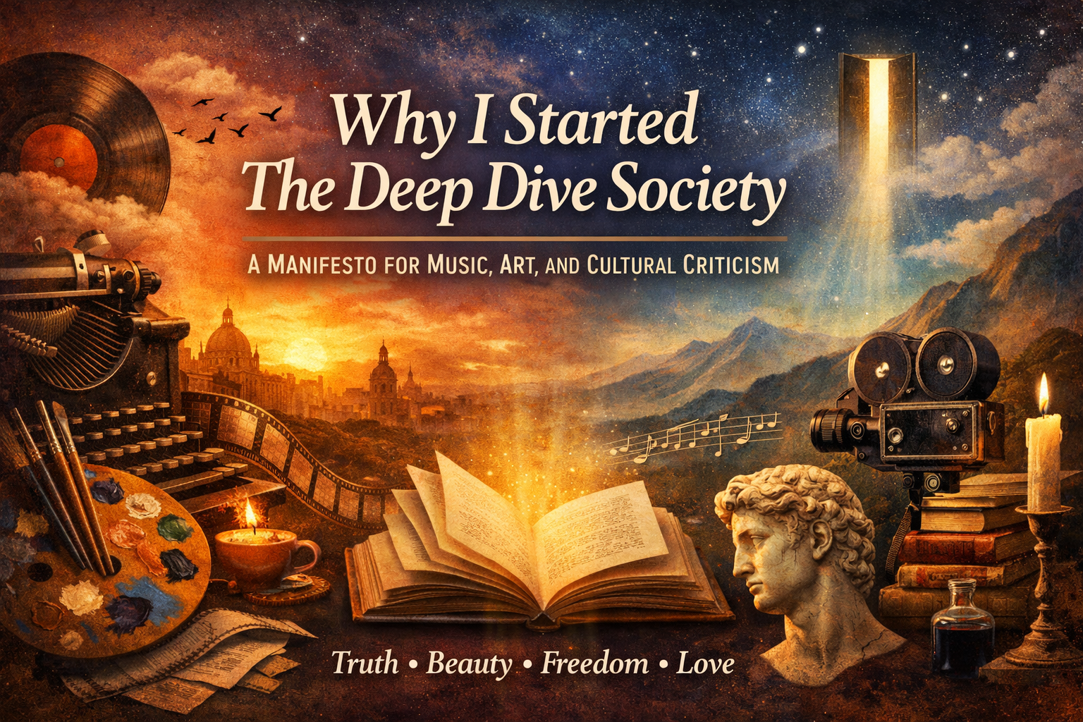 Finding My Voice: A New Chapter for The Deep Dive Blog