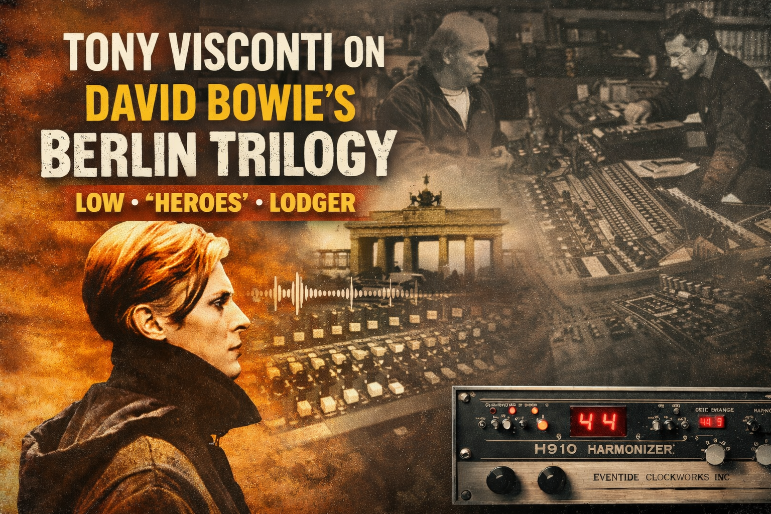 Inside the Studio: Tony Visconti on Bowie, Berlin, and the Sound of Reinvention.