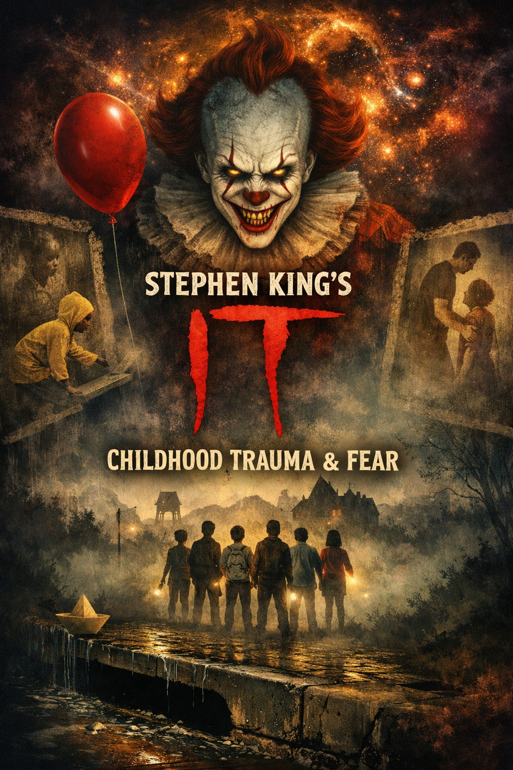 IT by Stephen King: Childhood Trauma, Fear, and the Shape of Evil
