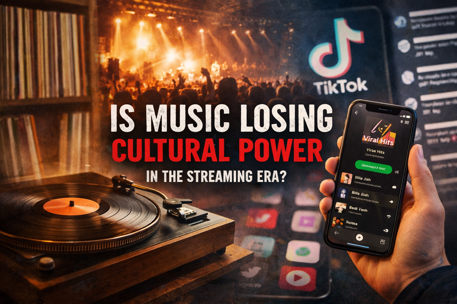 Is Music Losing Cultural Power in the Streaming Era?