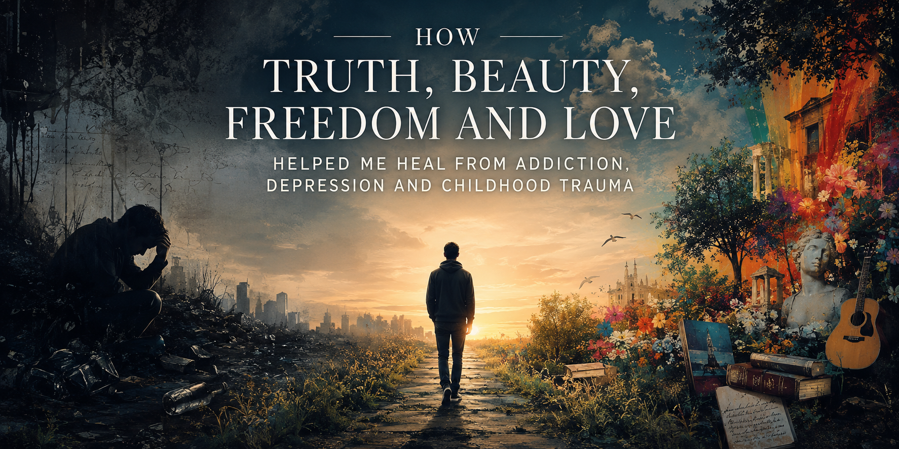 How Truth, Beauty, Freedom and Love Helped Me Heal From Addiction, Depression and Childhood Trauma