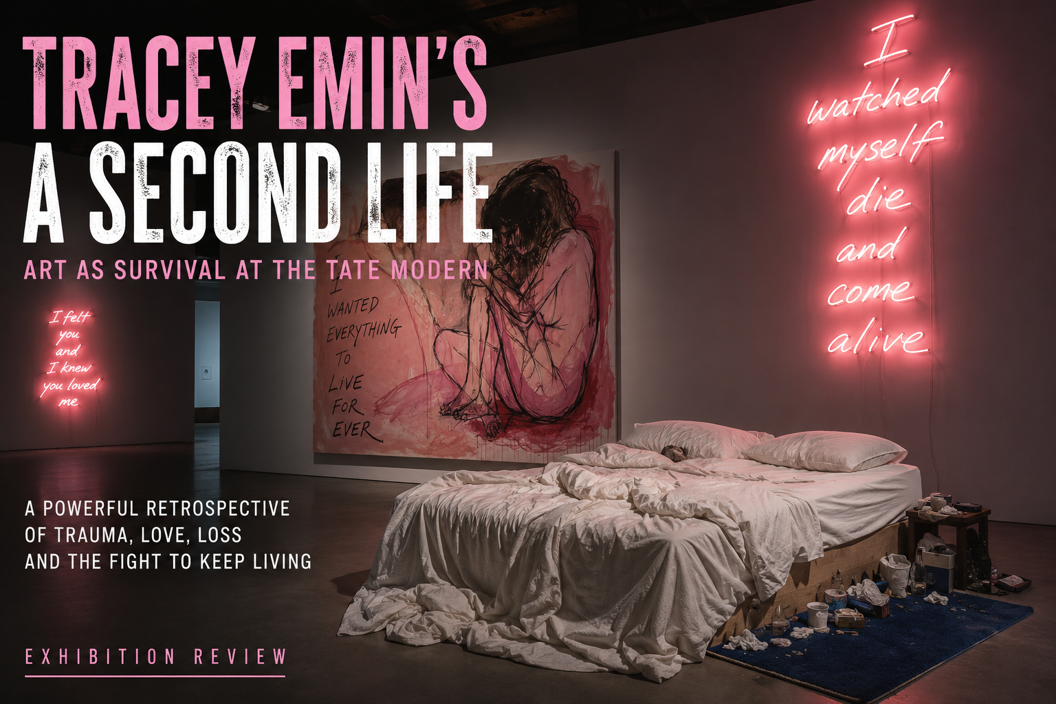 Tracey Emin’s A Second Life: Art as Survival at the Tate Modern
