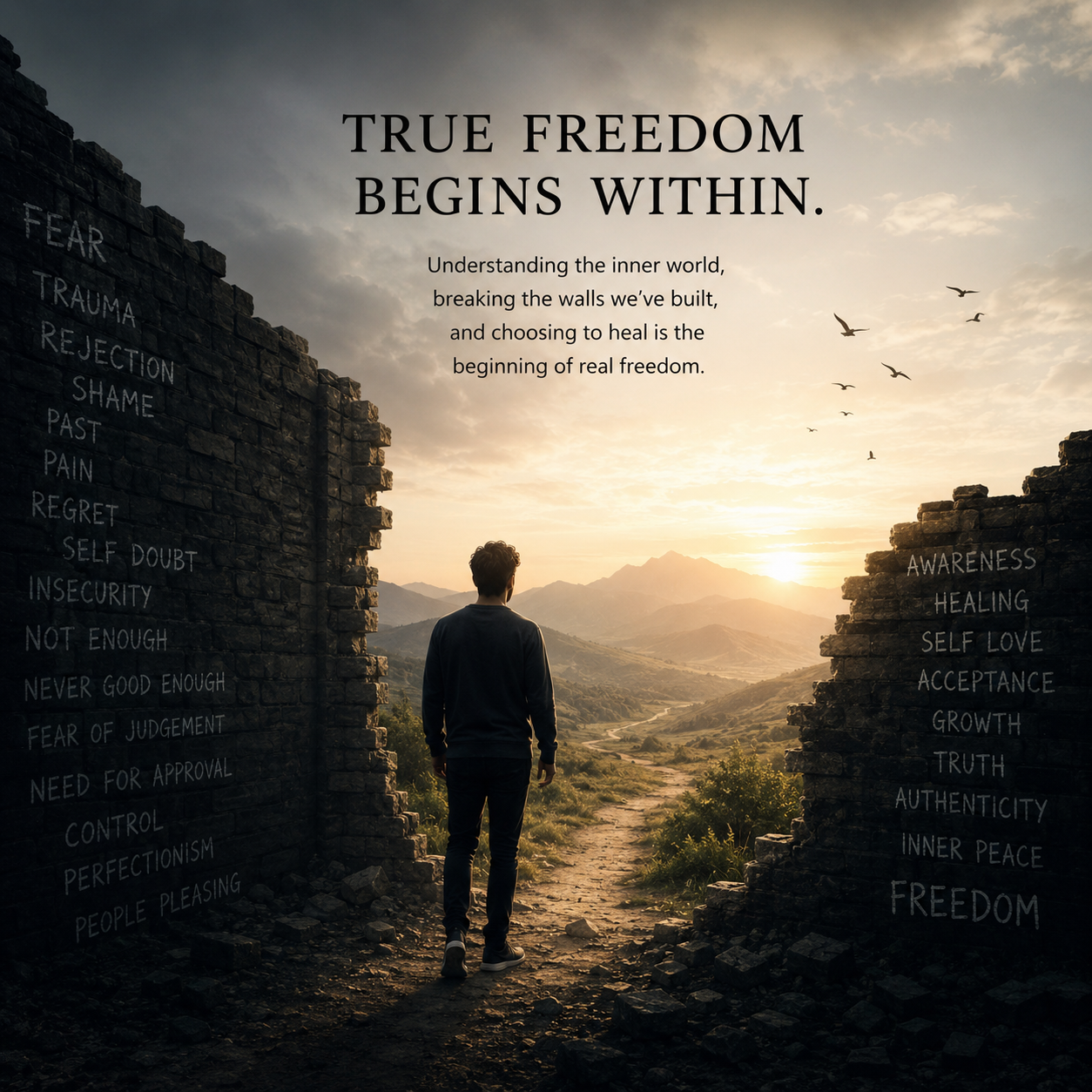 True Freedom Begins Within.