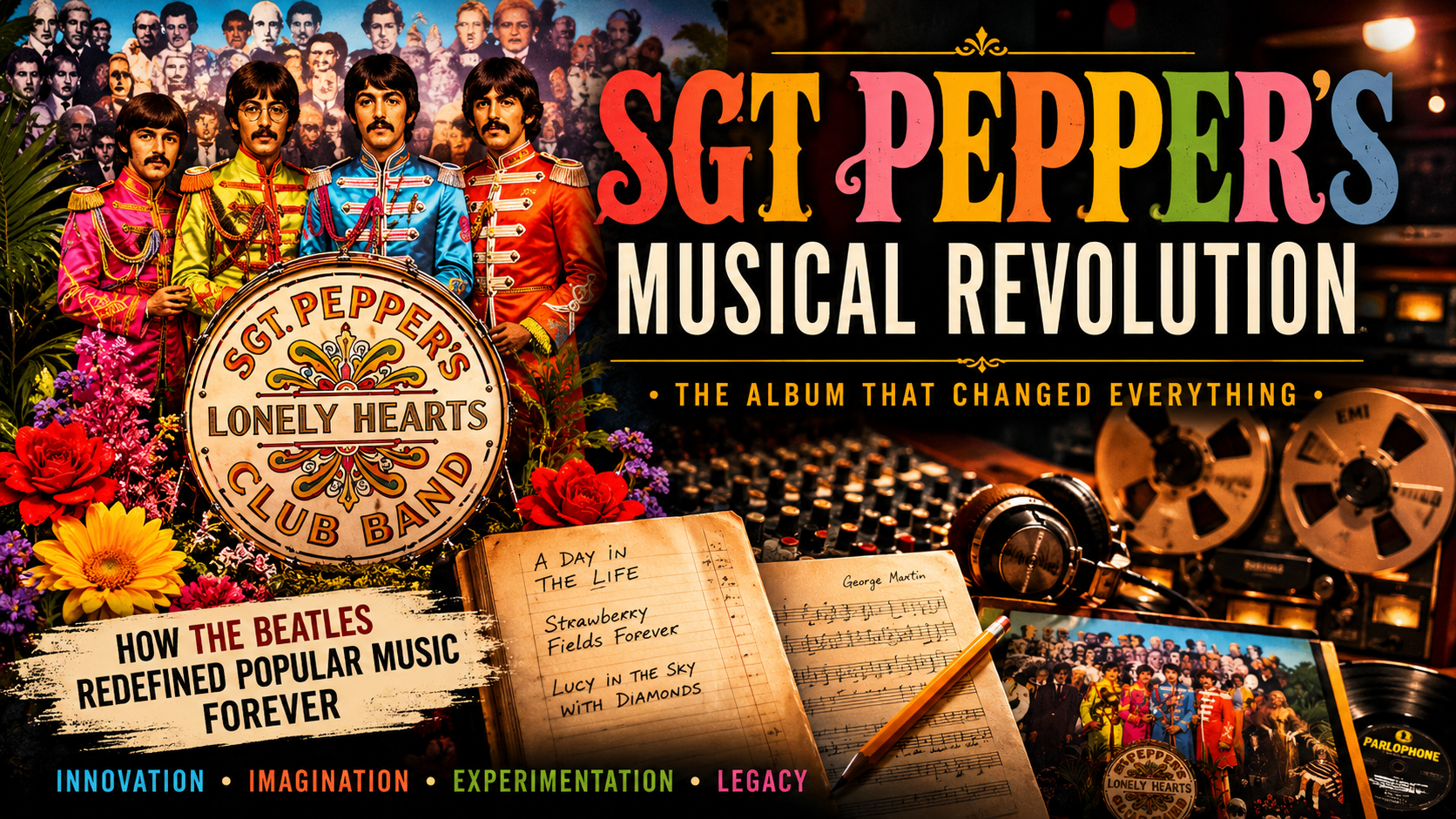 Sgt Pepper's Musical Revolution: How Howard Goodall Reveals the Genius Behind the Beatles' Masterpiece.