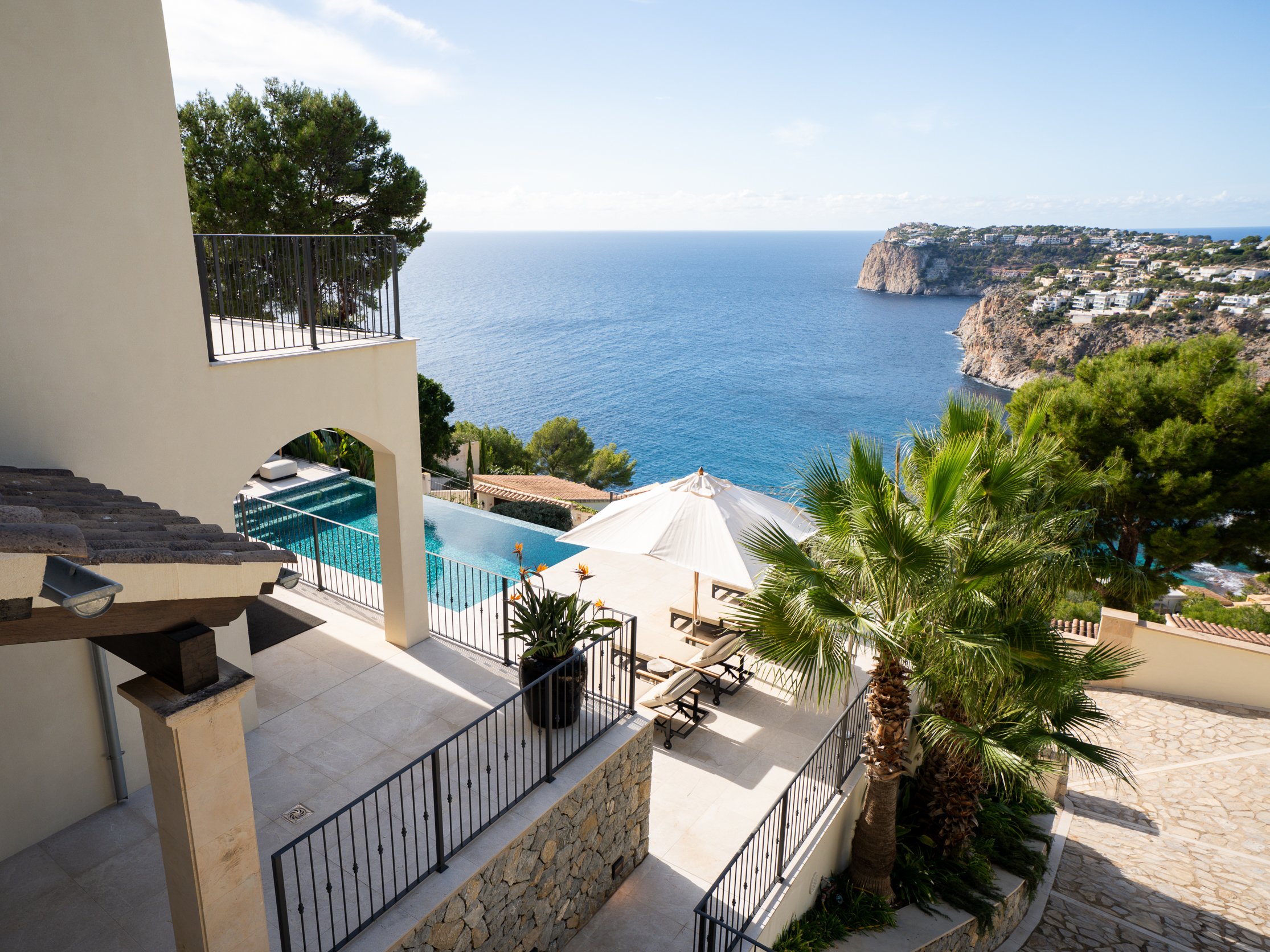 real estate photography mallorca balcony