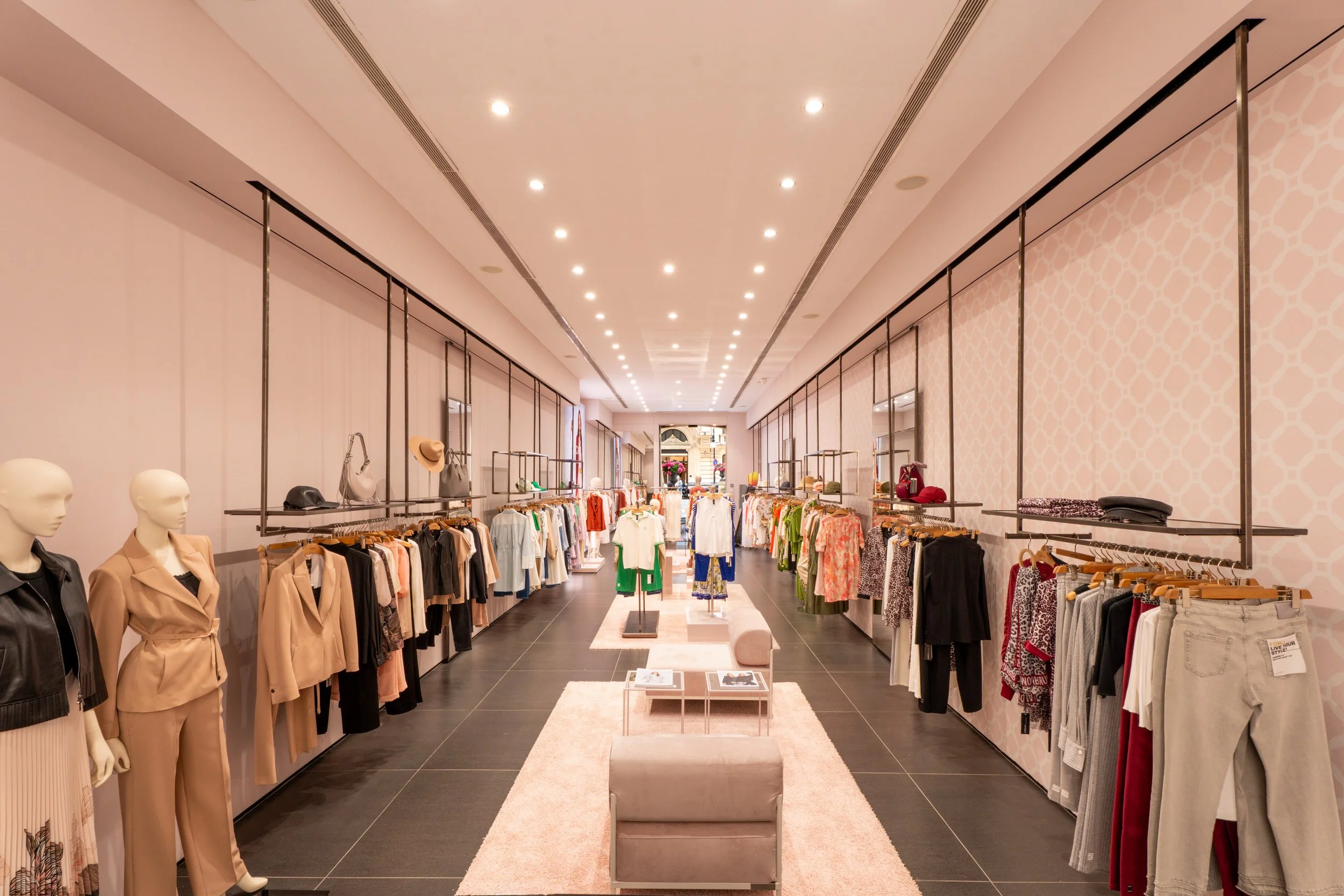 Fashion retail store photoshoot Mallorca