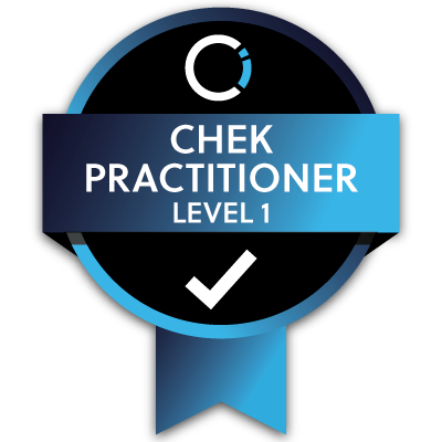 Chek Practitioner Level 1 badge Osteopathy York