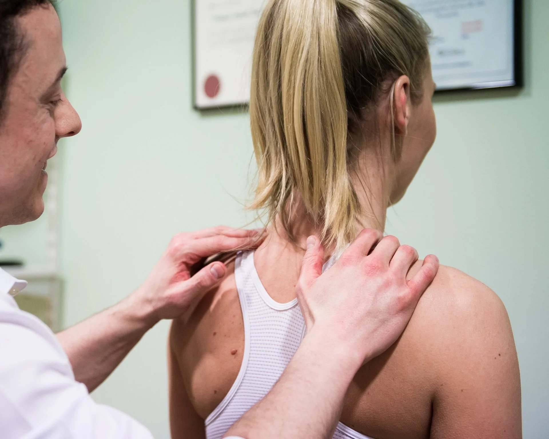Osteopathy consultation