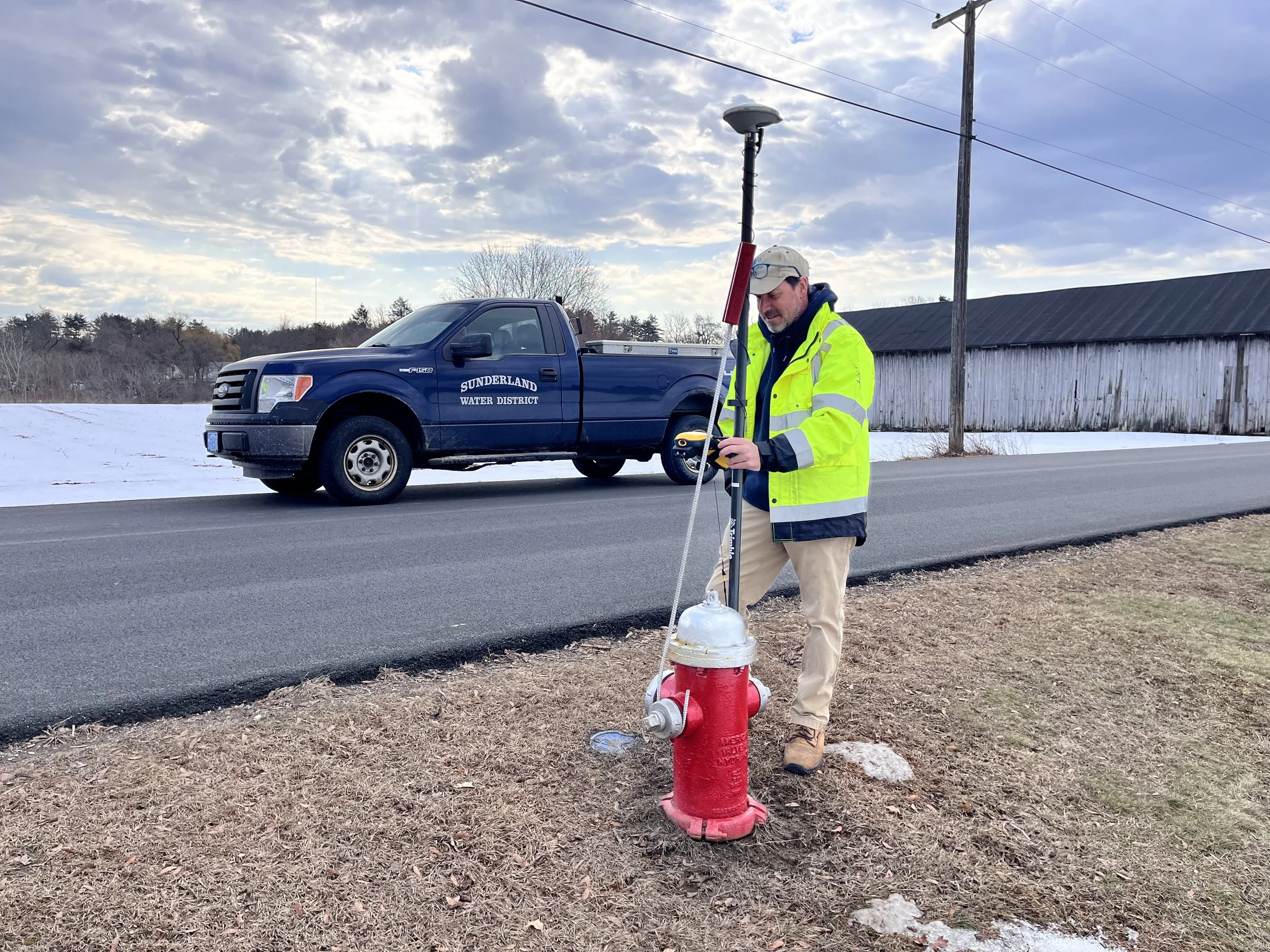 Water system mapping GPS