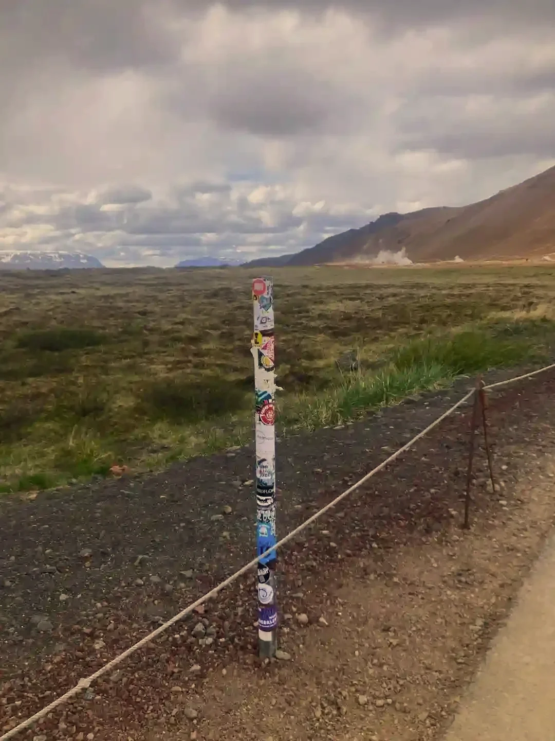 Copyright Knot Waste: Akureyi Trip, Iceland: Follow the path and don't cross the ropes around the mud pots.