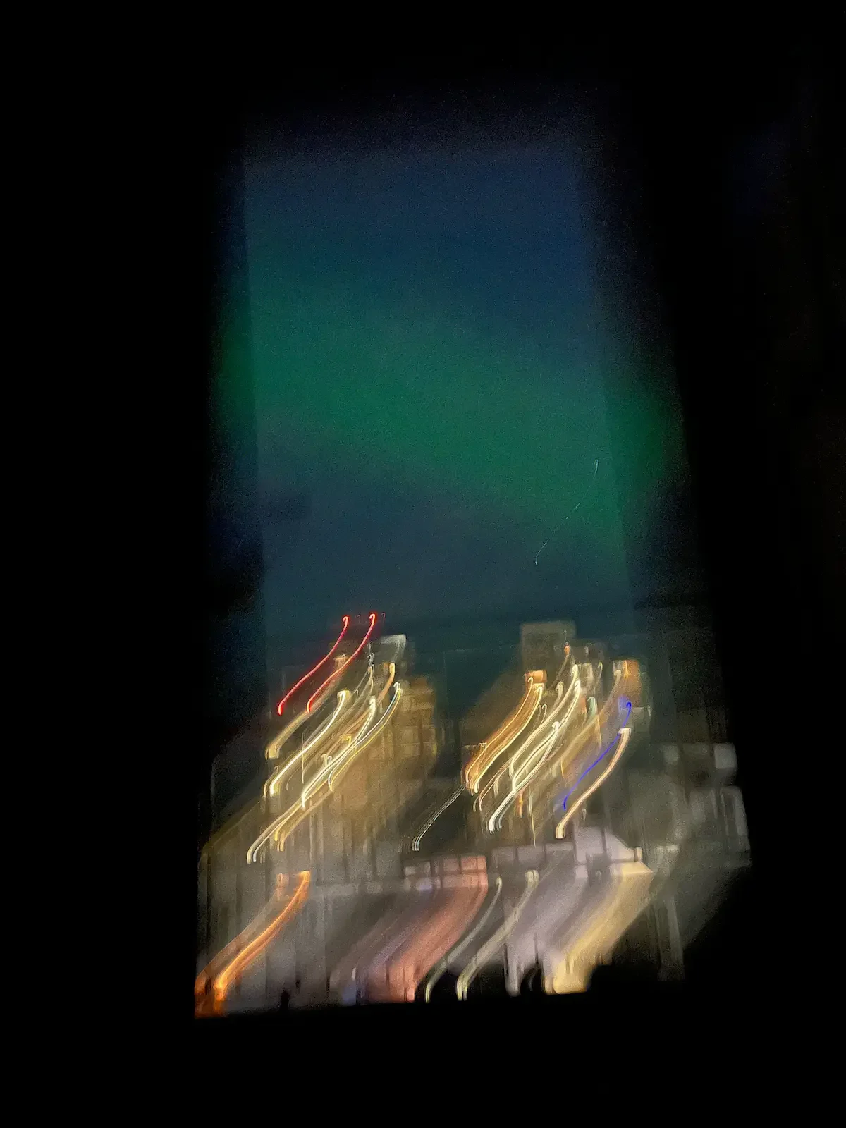 Iceland Reykjavik Northern Lights Blur.webp
