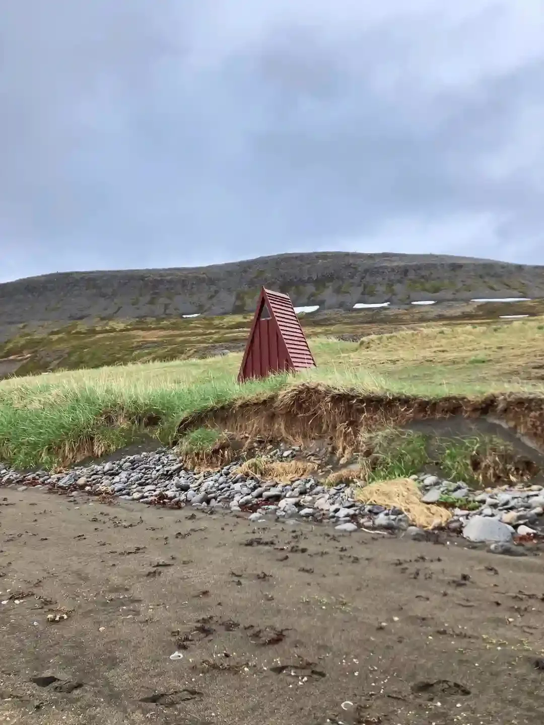 Copyright Knot Waste: Hesteryri Village, Iceland - Hunting is banned in the area, so the arctic foxes aren't scared. They'll often walk close to tourists or hikers. They are still wild animals, tough.. So, no petting them like a dog! 