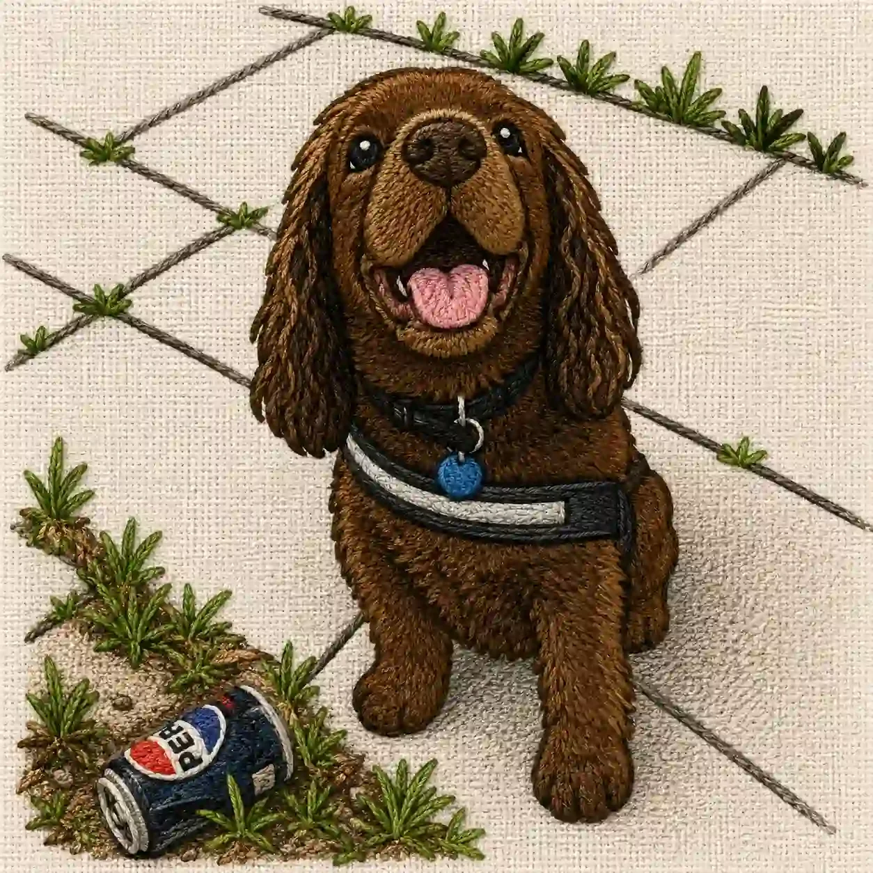 Embroidery as Nature Connection 