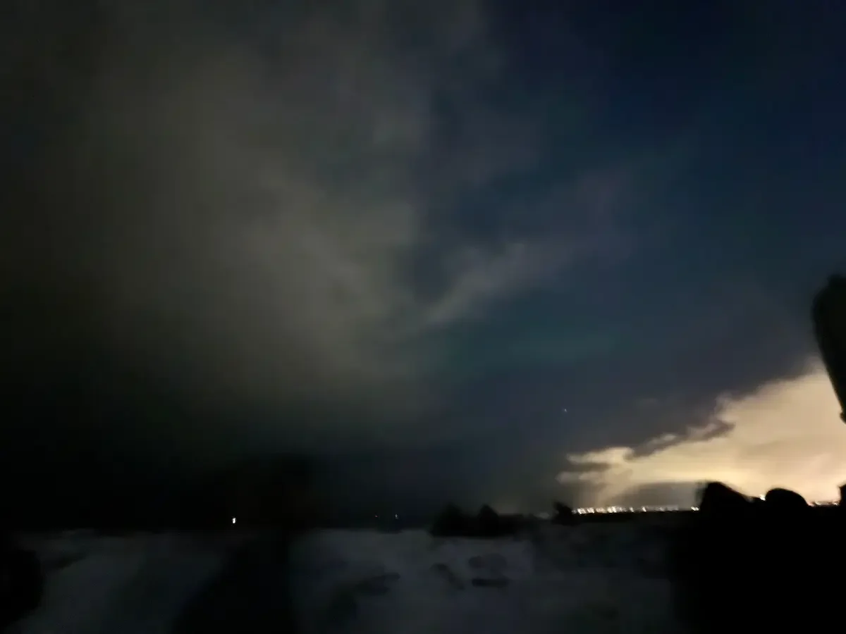 Copyright Knot Waste: Iceland, Light Pollution - Seen around an hour outside of Reykjavik on a Northern Lights Hunting Tour. 